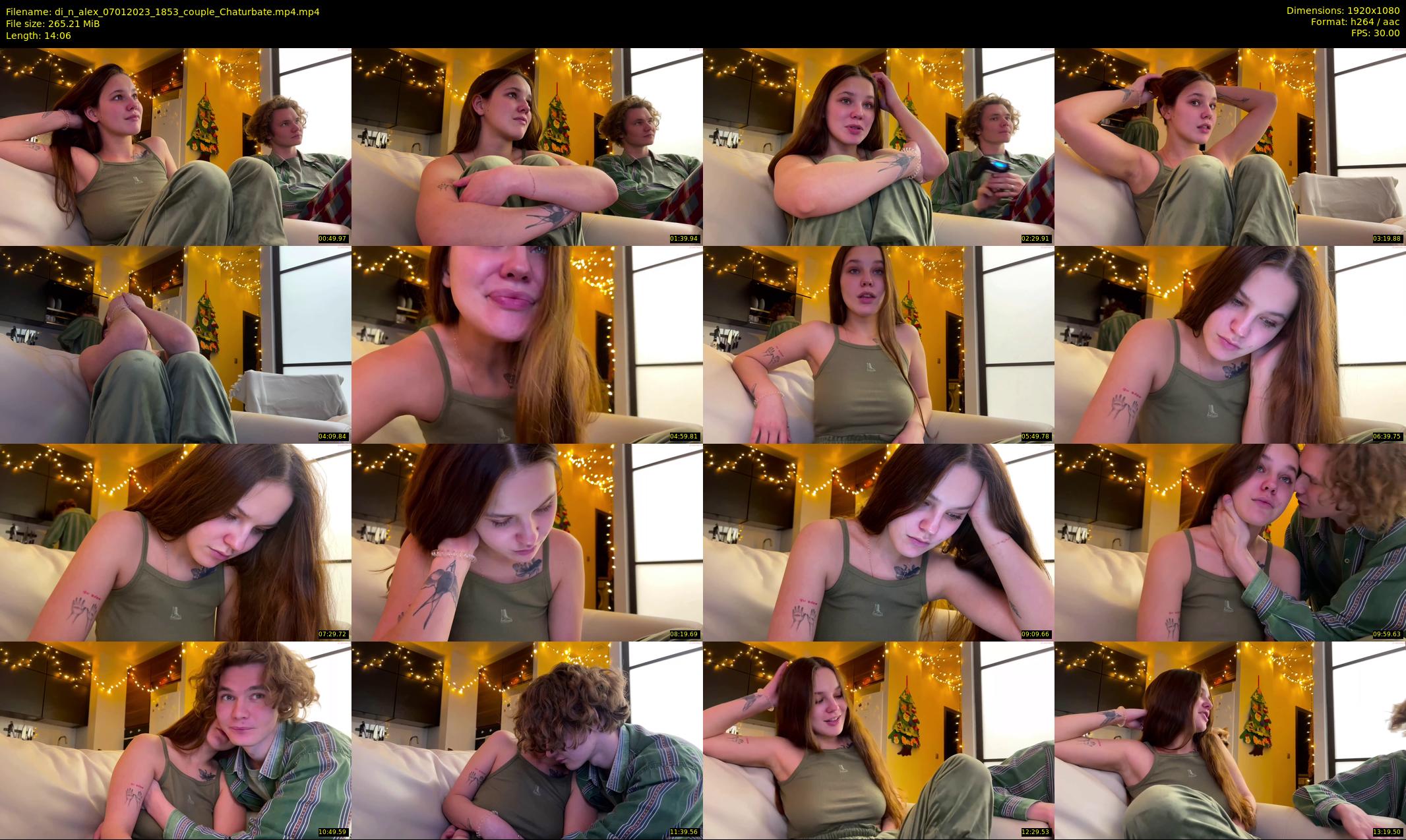 di_n_alex — 15 minute Chaturbate couple cam show recording, 1080p, Jan 7, 2023