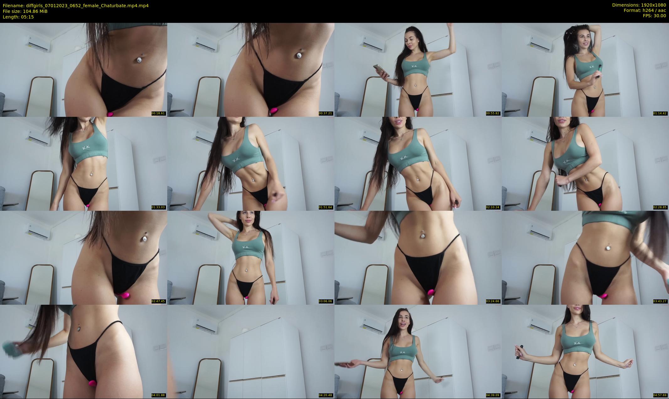 diffgirls — 6 minute Chaturbate female cam show recording, 1080p, Jan 7, 2023