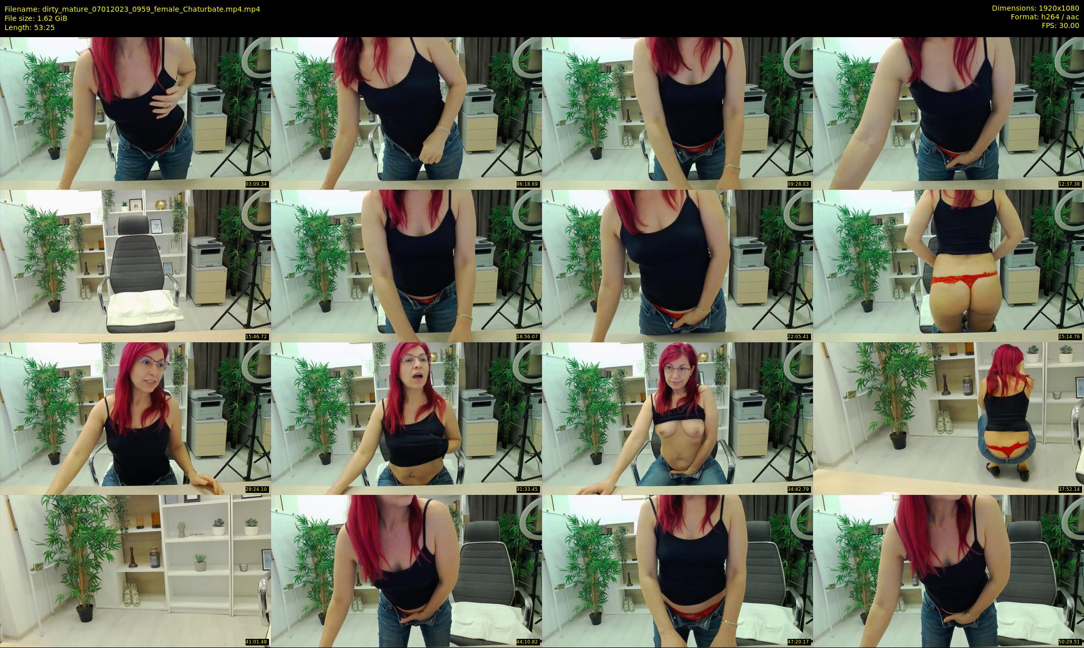 dirty_mature — 54 minute Chaturbate female cam show recording, 1080p, Jan 7, 2023
