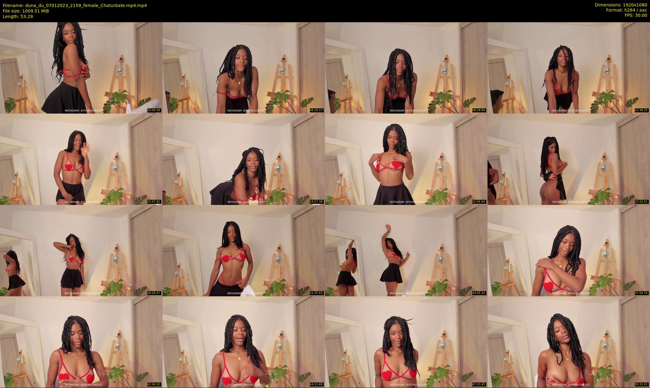 duna_du — 54 minute Chaturbate female cam show recording, 1080p, Jan 7, 2023
