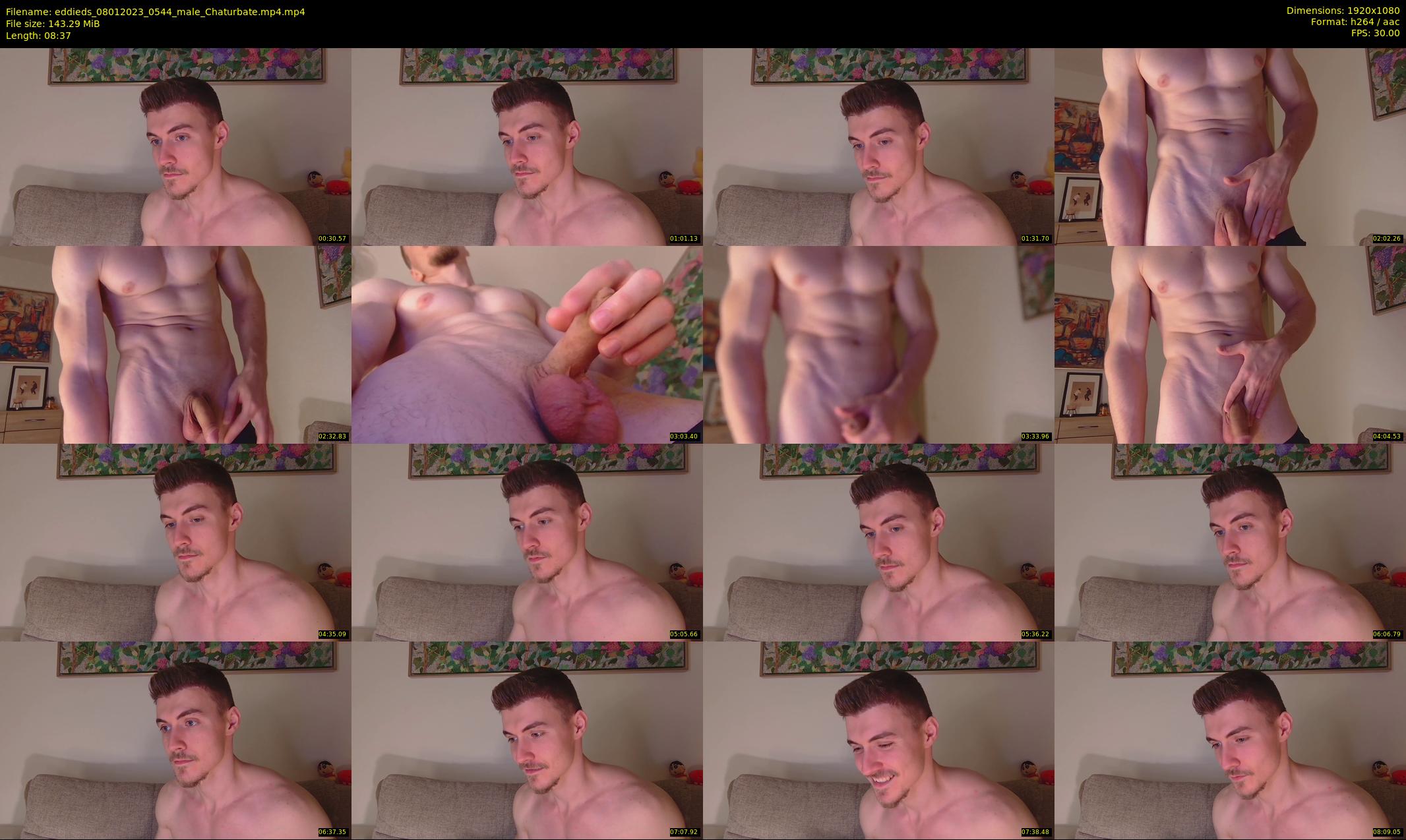 eddieds — 9 minute Chaturbate male cam show recording, 1080p, Jan 8, 2023