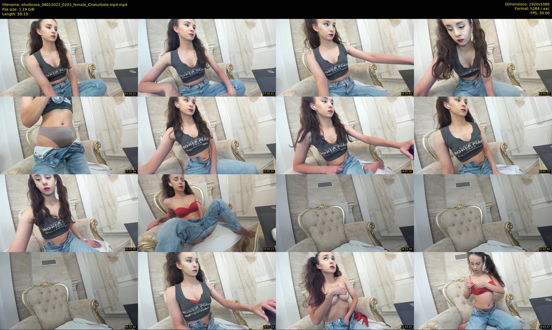 ehotlovea — 60 minute Chaturbate female cam show recording, 1080p, Jan 8, 2023