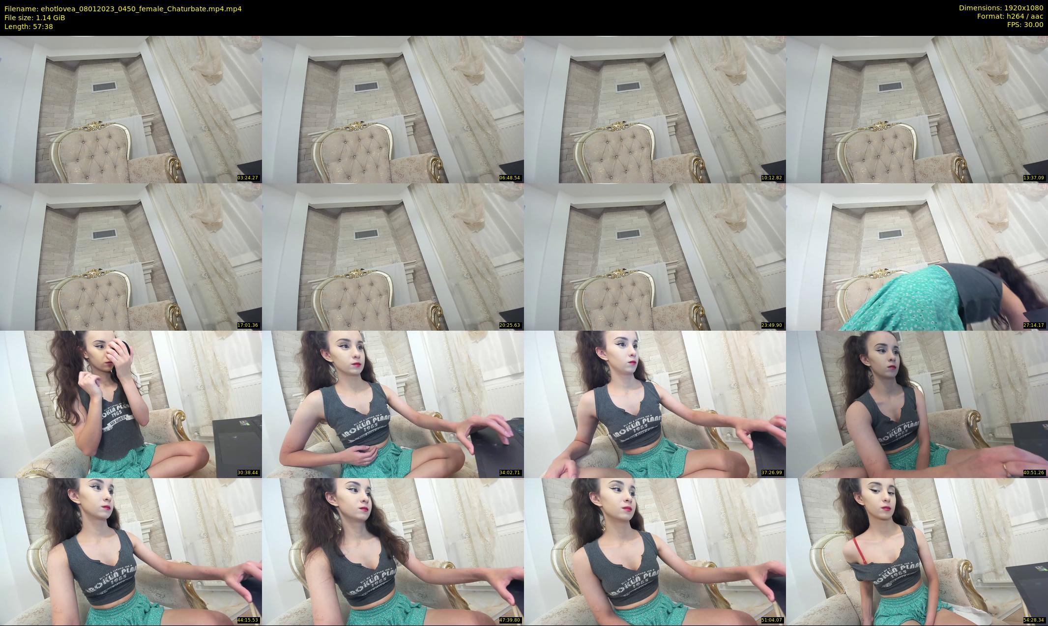 ehotlovea — 58 minute Chaturbate female cam show recording, 1080p, Jan 8, 2023