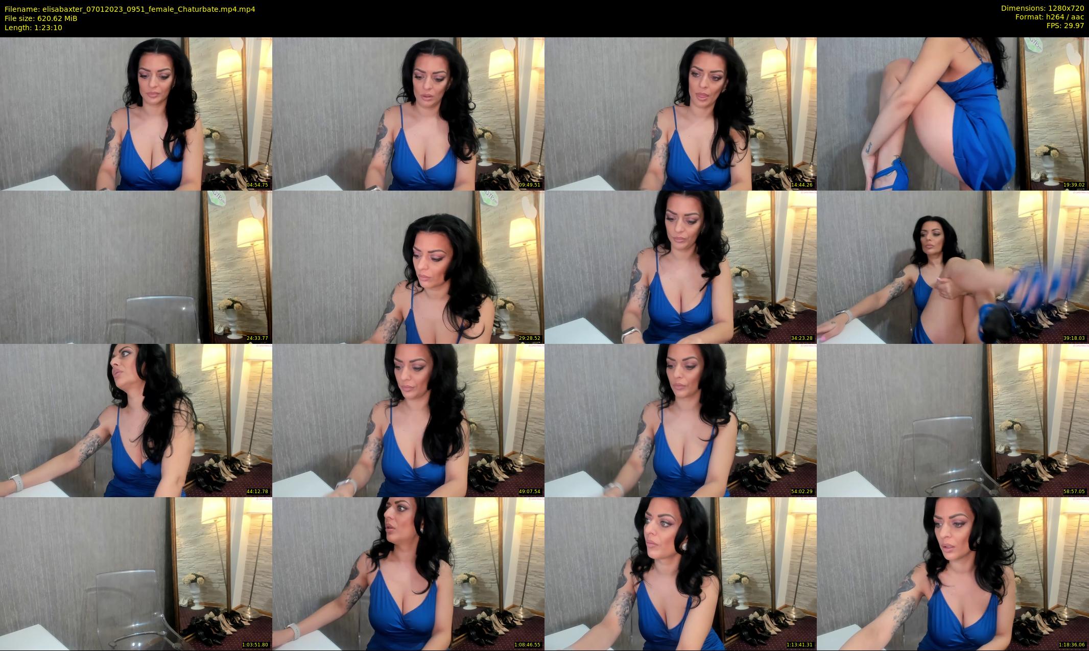 elisabaxter — 84 minute Chaturbate female cam show recording, 720p, Jan 7, 2023