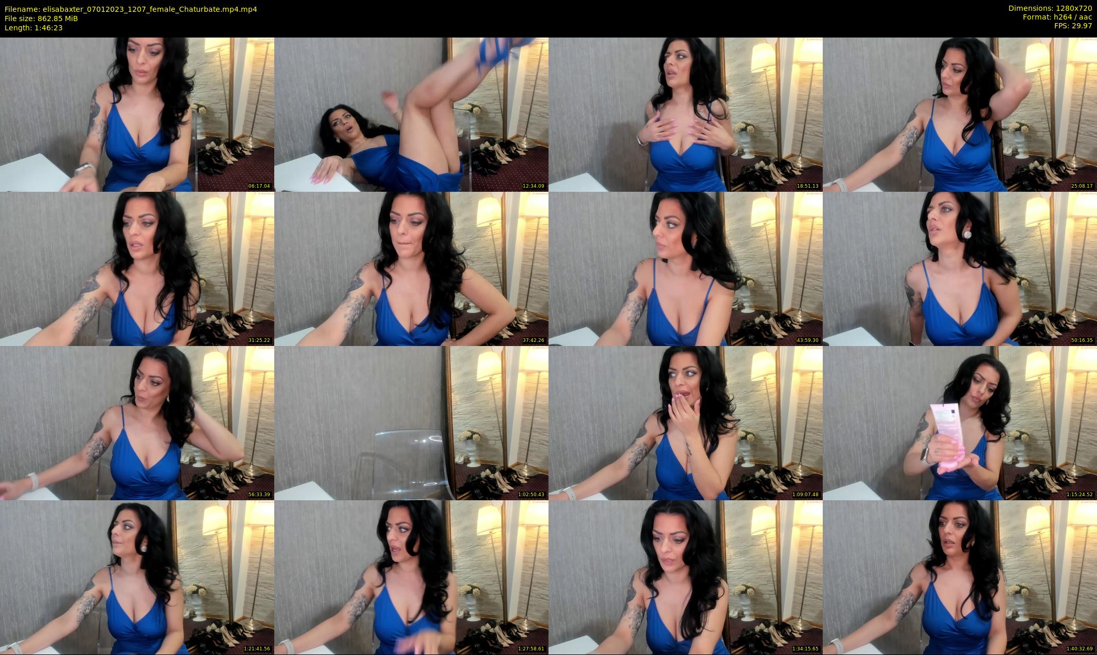 elisabaxter — 107 minute Chaturbate female cam show recording, 720p, Jan 7, 2023