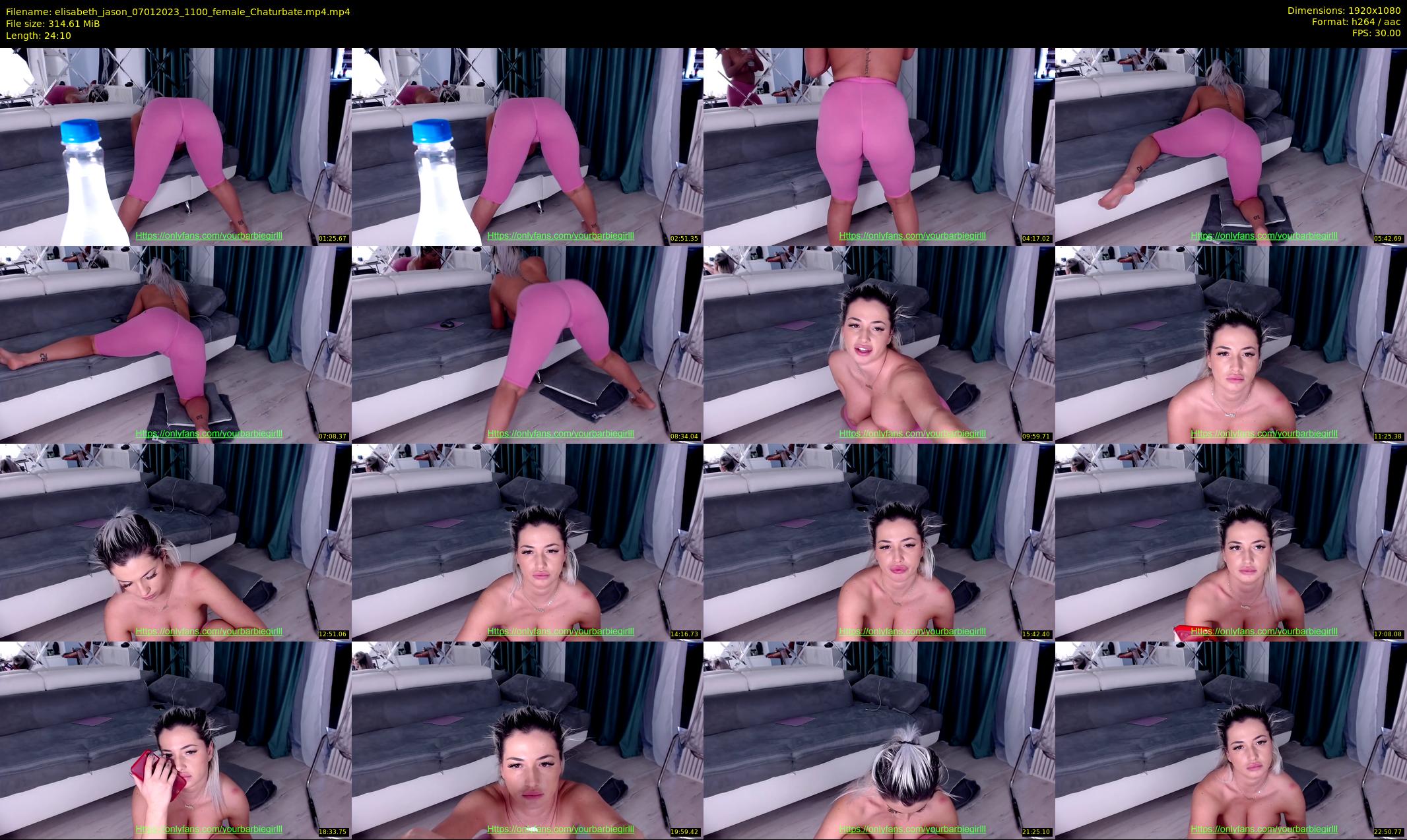 elisabeth_jason — 25 minute Chaturbate couple cam show recording, 1080p, Jan 7, 2023