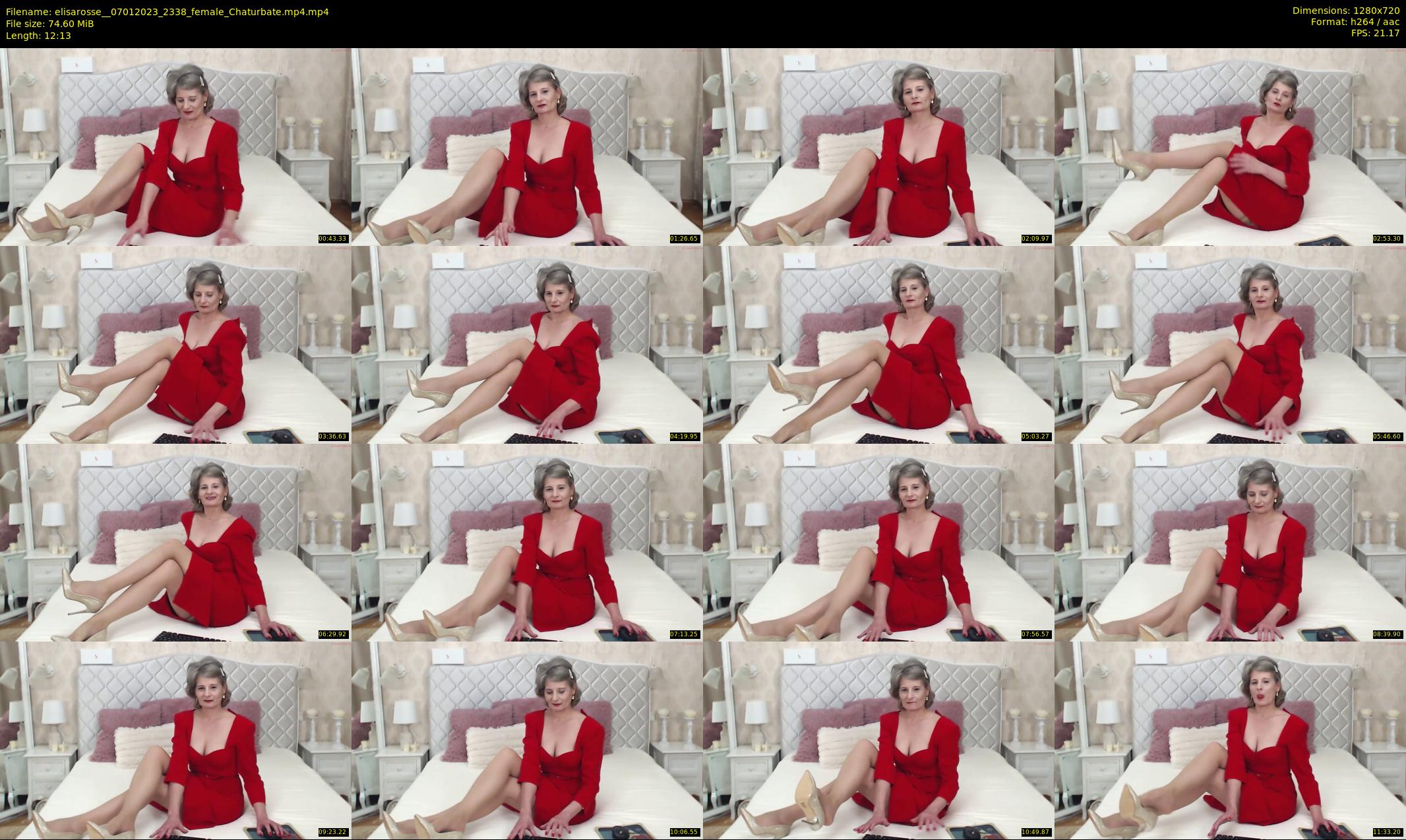 elisarosse_ — 13 minute Chaturbate female cam show recording, 720p, Jan 7, 2023