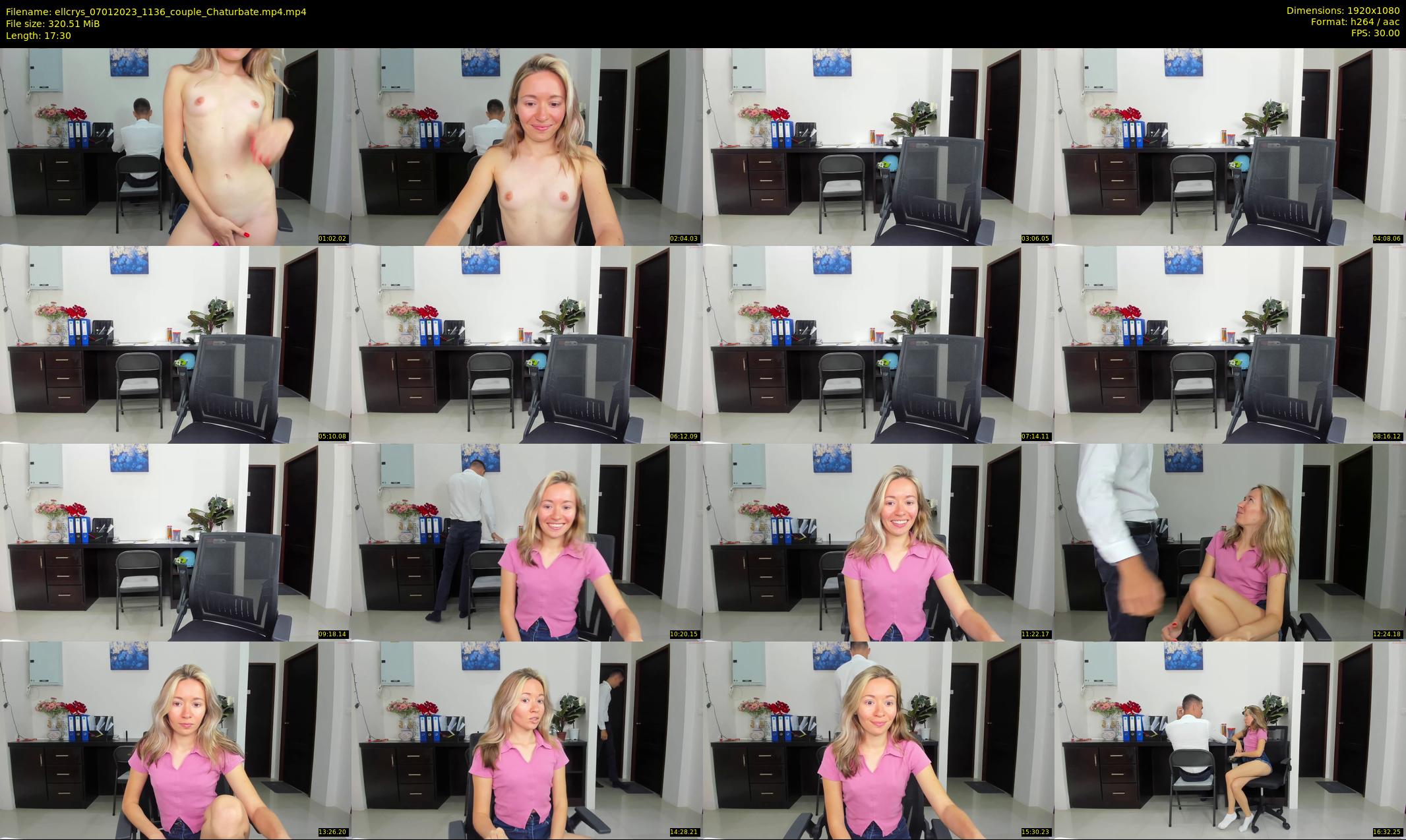 ellcrys — 18 minute Chaturbate couple cam show recording, 1080p, Jan 7, 2023