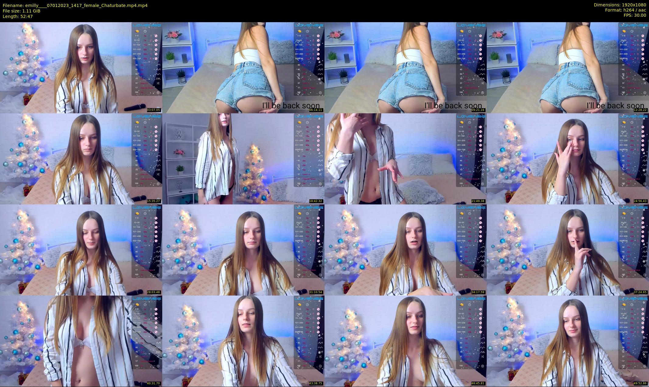 emilly___ — 53 minute Chaturbate female cam show recording, 1080p, Jan 7, 2023