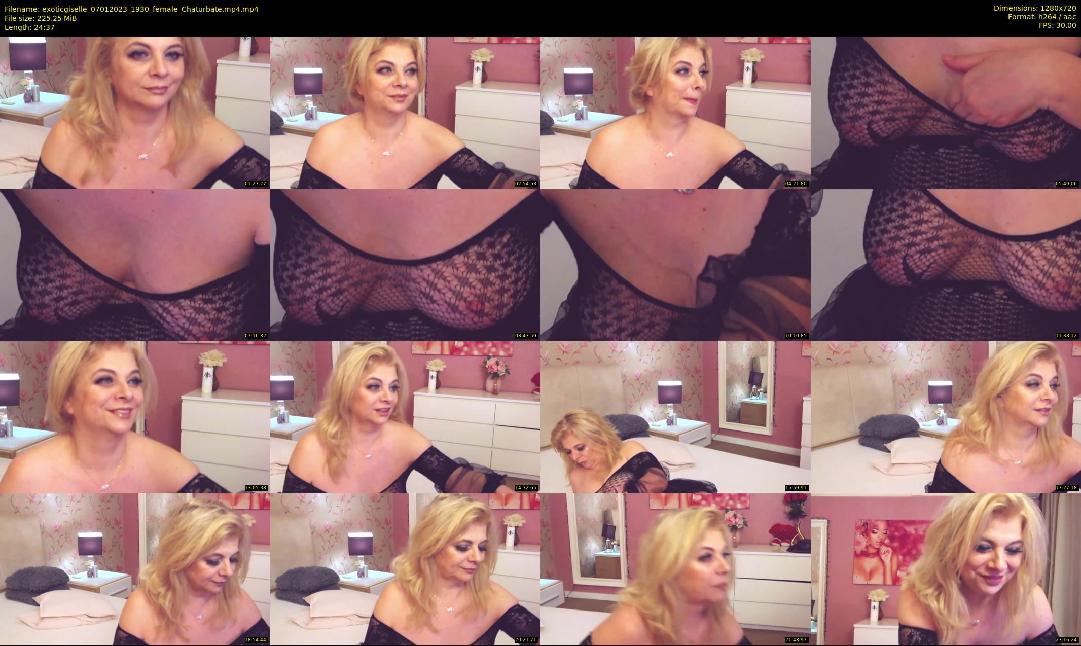 exoticgiselle — 25 minute Chaturbate female cam show recording, 720p, Jan 7, 2023