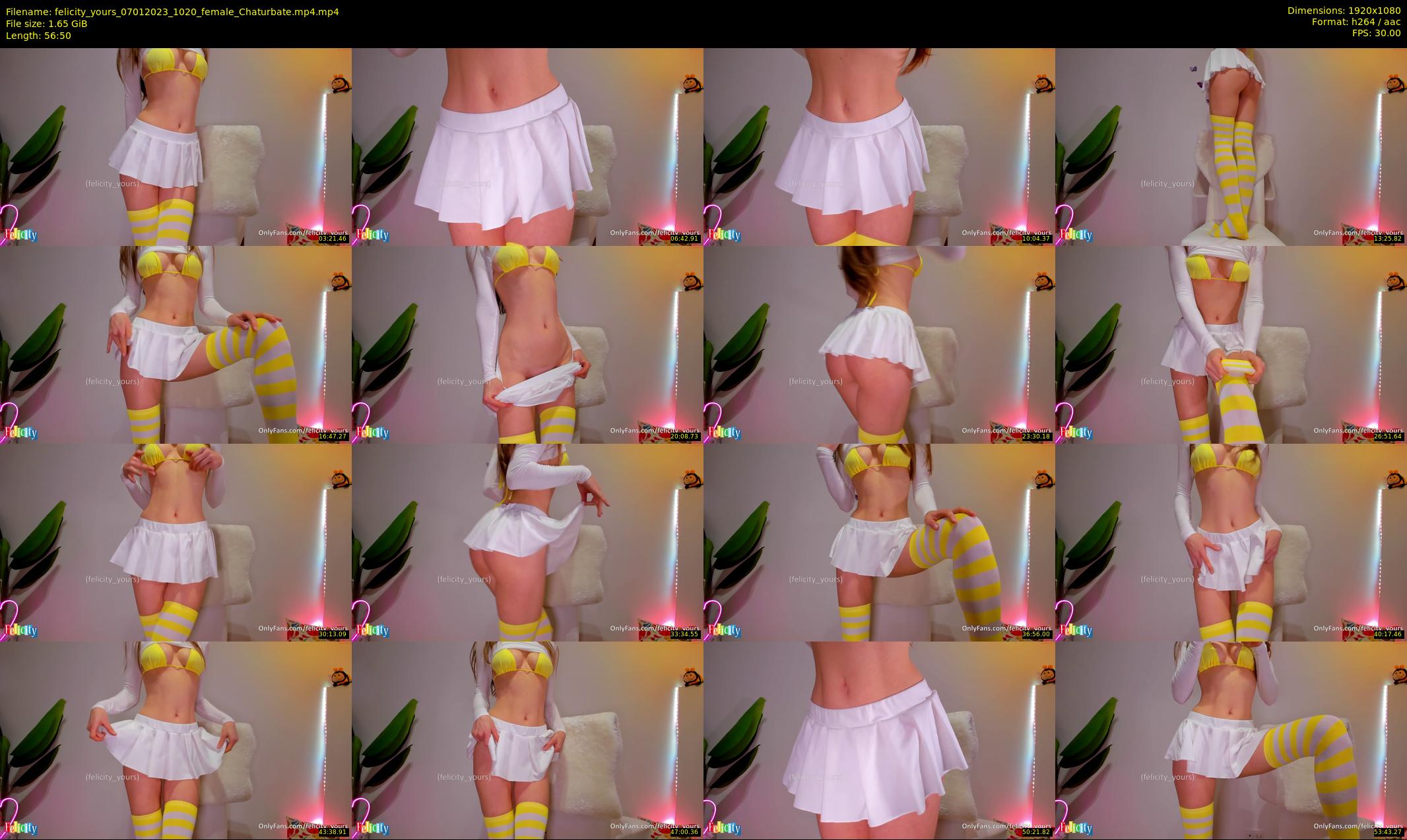felicity_yours — 57 minute Chaturbate female cam show recording, 1080p, Jan 7, 2023