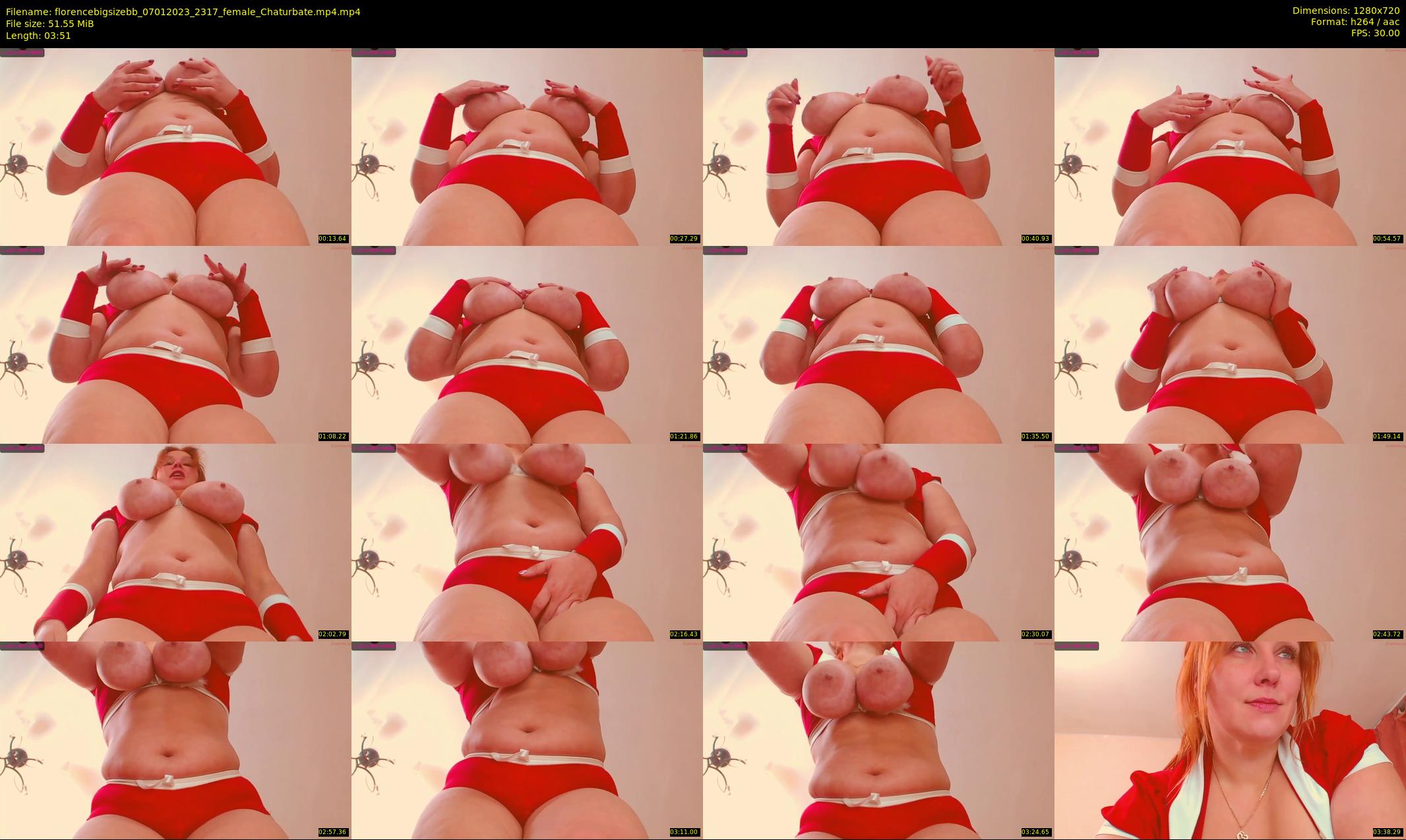 florencebigsizebb — 4 minute Chaturbate female cam show recording, 720p, Jan 7, 2023