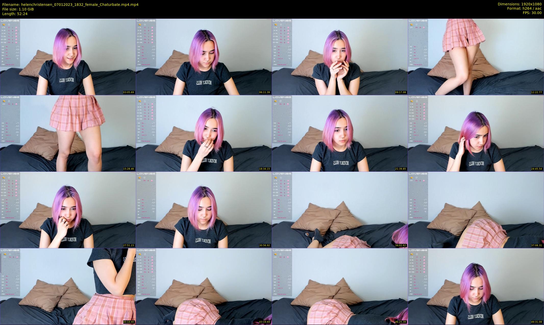 helenchristensen — 53 minute Chaturbate female cam show recording, 1080p, Jan 7, 2023