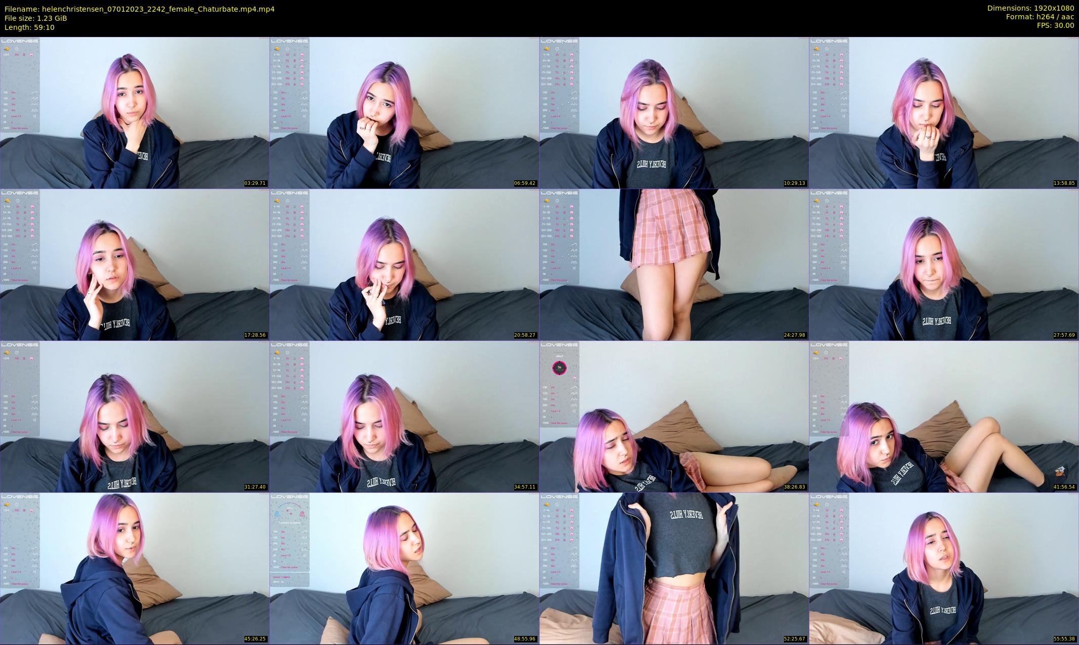 helenchristensen — 60 minute Chaturbate female cam show recording, 1080p, Jan 7, 2023