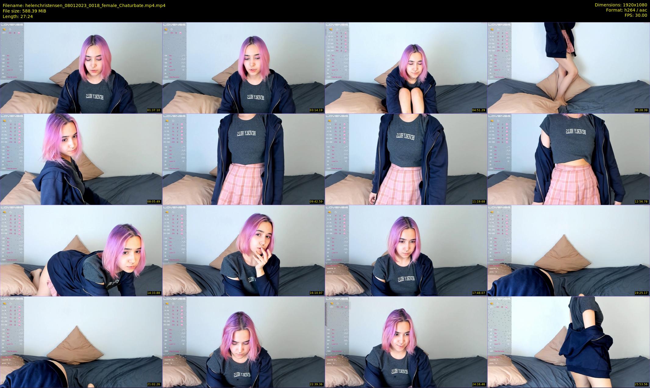 helenchristensen — 28 minute Chaturbate female cam show recording, 1080p, Jan 8, 2023