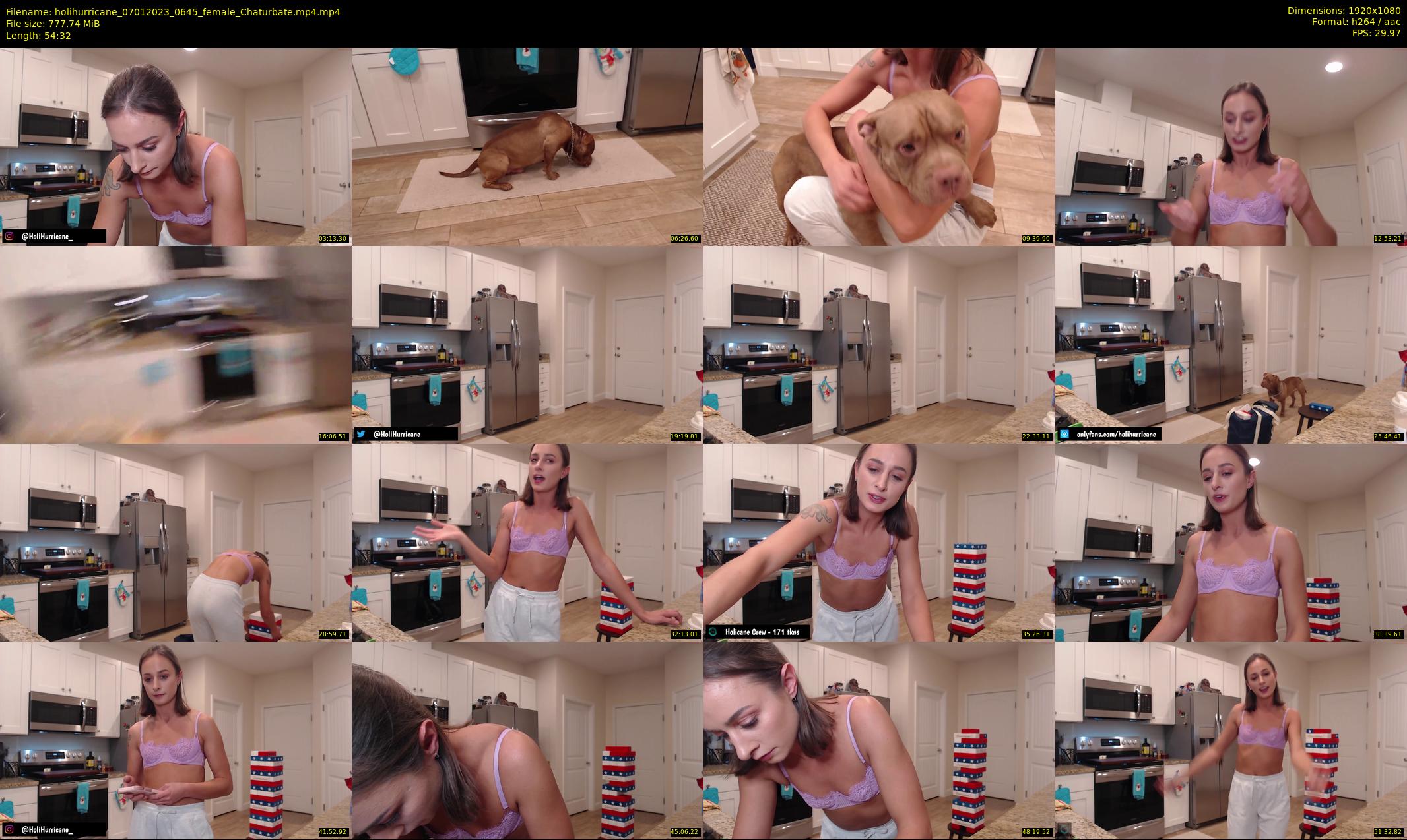 holihurricane — 55 minute Chaturbate female cam show recording, 1080p, Jan 7, 2023