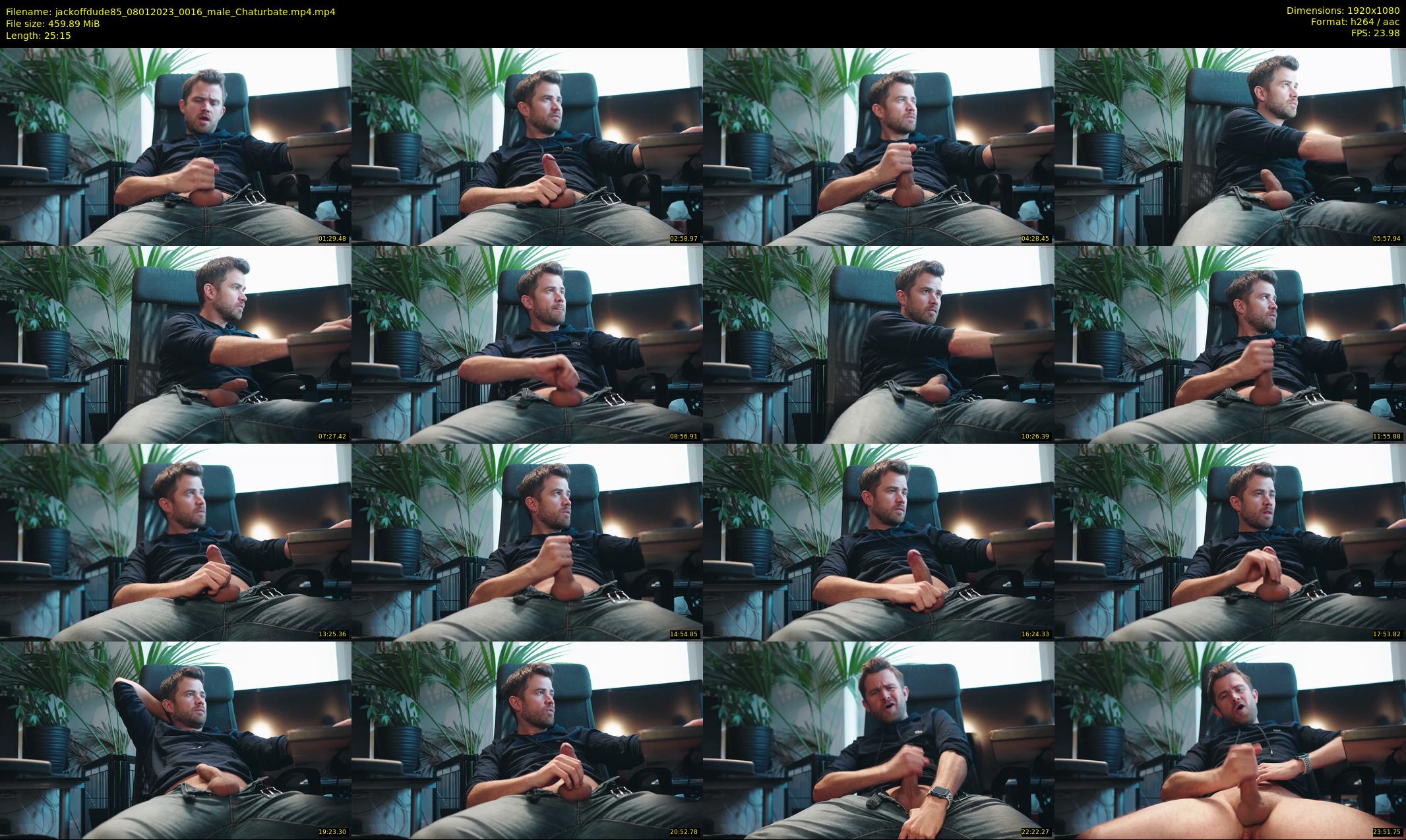 jackoffdude85 — 26 minute Chaturbate male cam show recording, 1080p, Jan 8, 2023