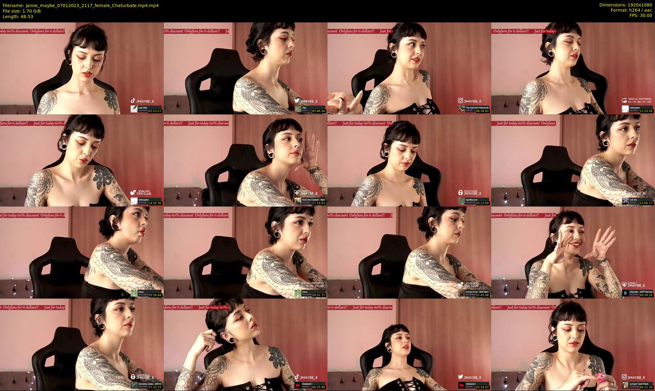 janne_maybe — 49 minute Chaturbate female cam show recording, 1080p, Jan 7, 2023