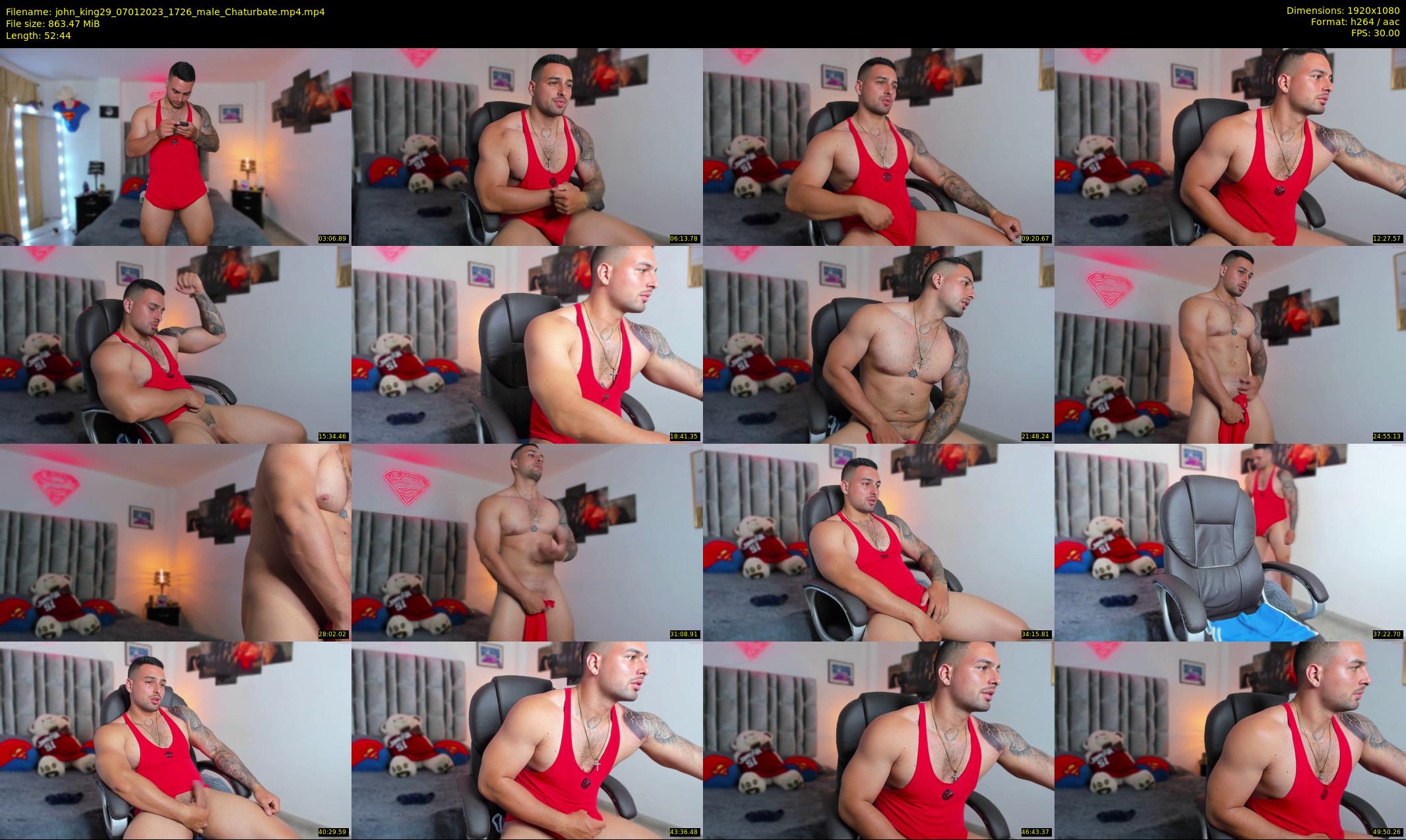 john_king29 — 53 minute Chaturbate male cam show recording, 1080p, Jan 7, 2023