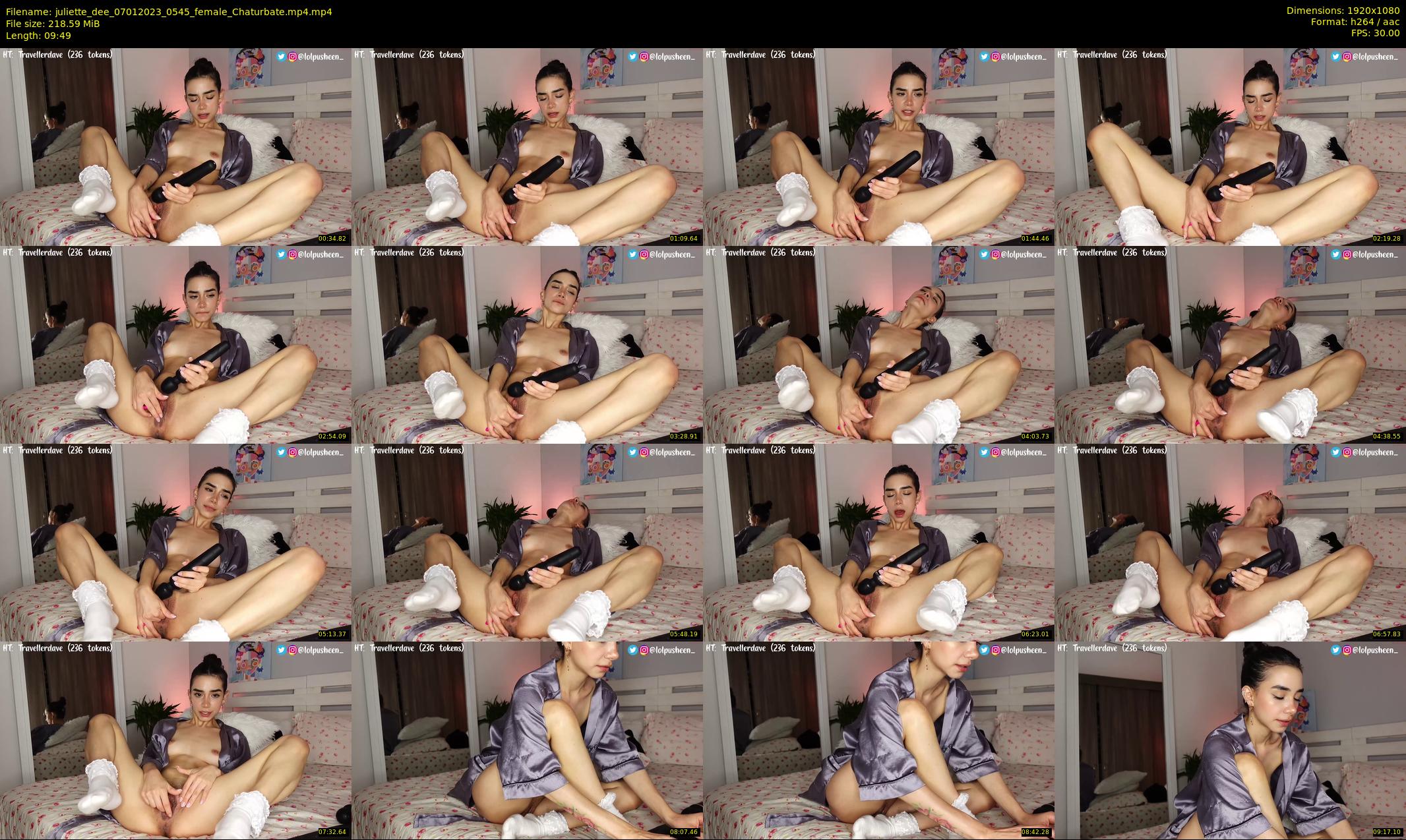 juliette_dee — 10 minute Chaturbate female cam show recording, 1080p, Jan 7, 2023