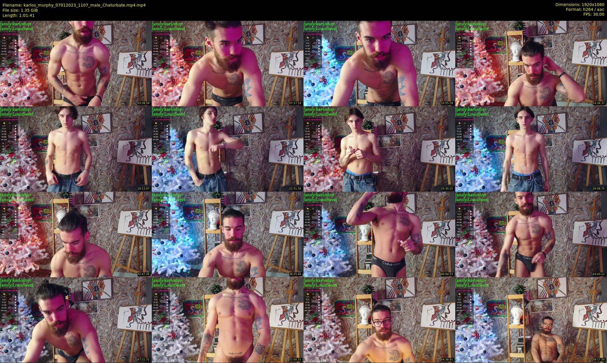 karlos_murphy — 62 minute Chaturbate male cam show recording, 1080p, Jan 7, 2023