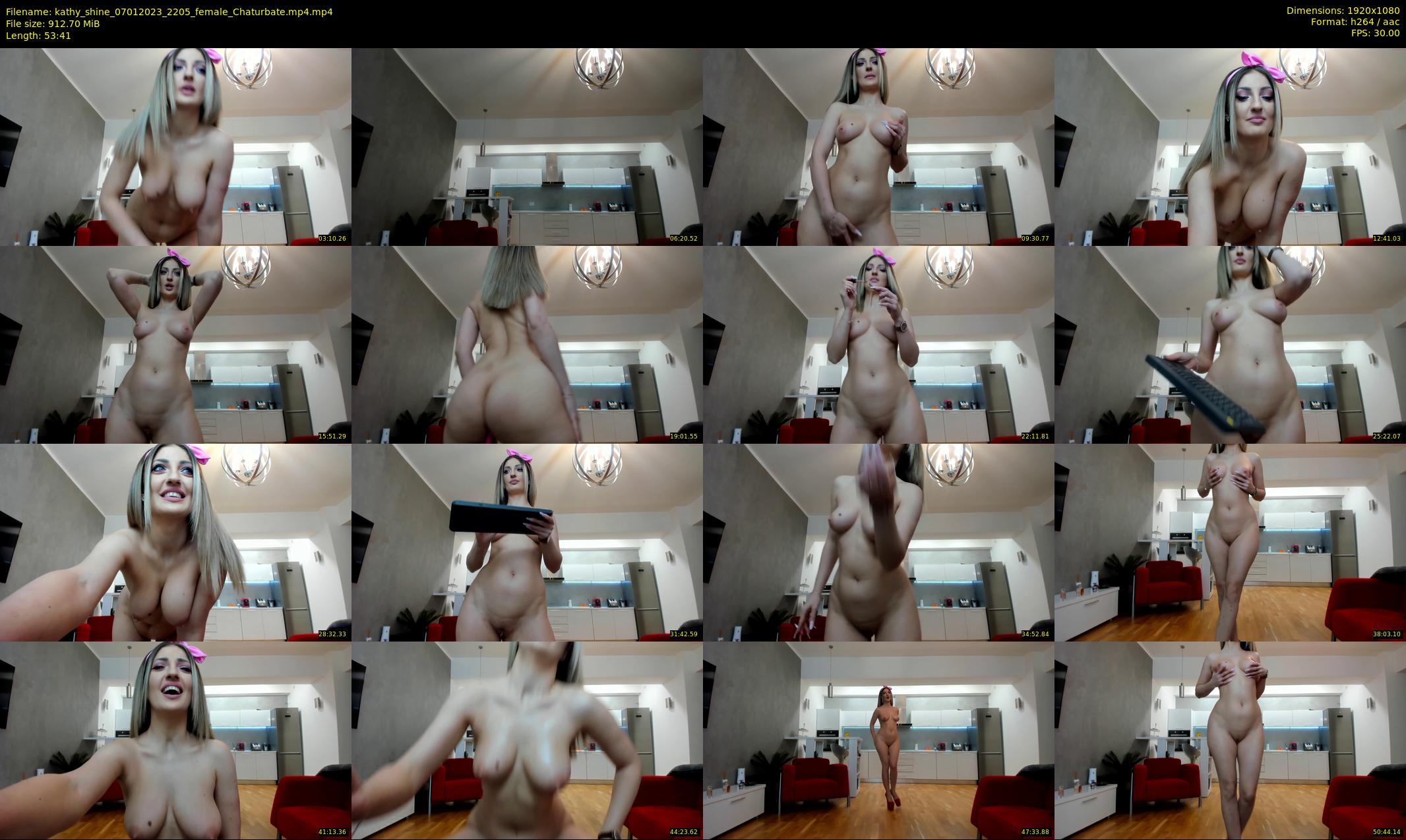 kathy_shine — 54 minute Chaturbate female cam show recording, 1080p, Jan 7, 2023
