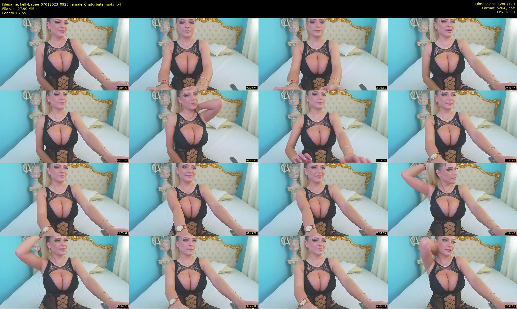 kellybabee — 3 minute Chaturbate female cam show recording, 720p, Jan 7, 2023