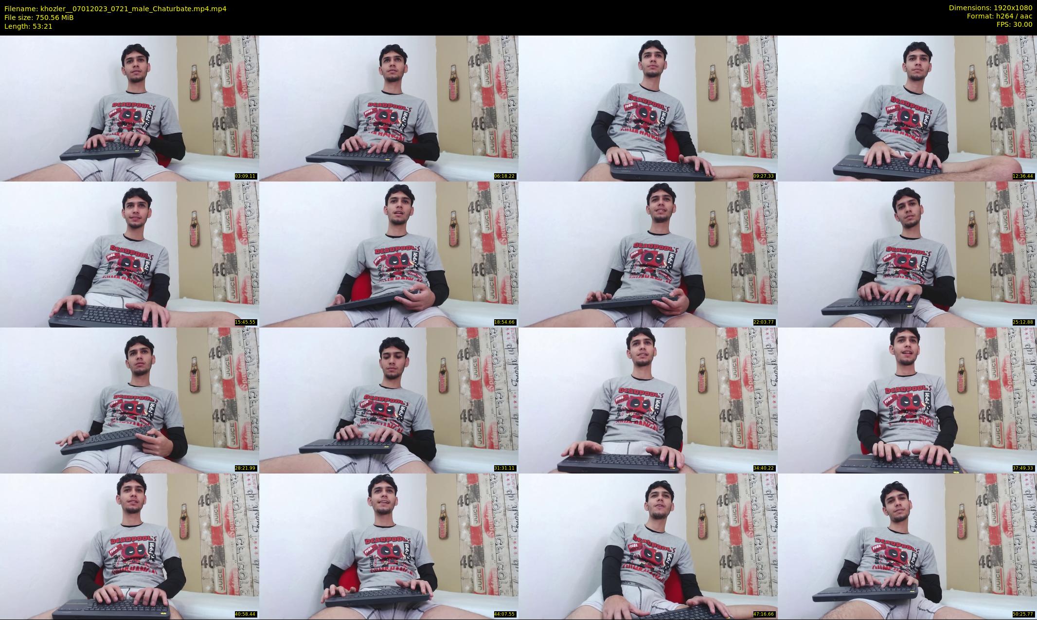 khozler_ — 54 minute Chaturbate male cam show recording, 1080p, Jan 7, 2023