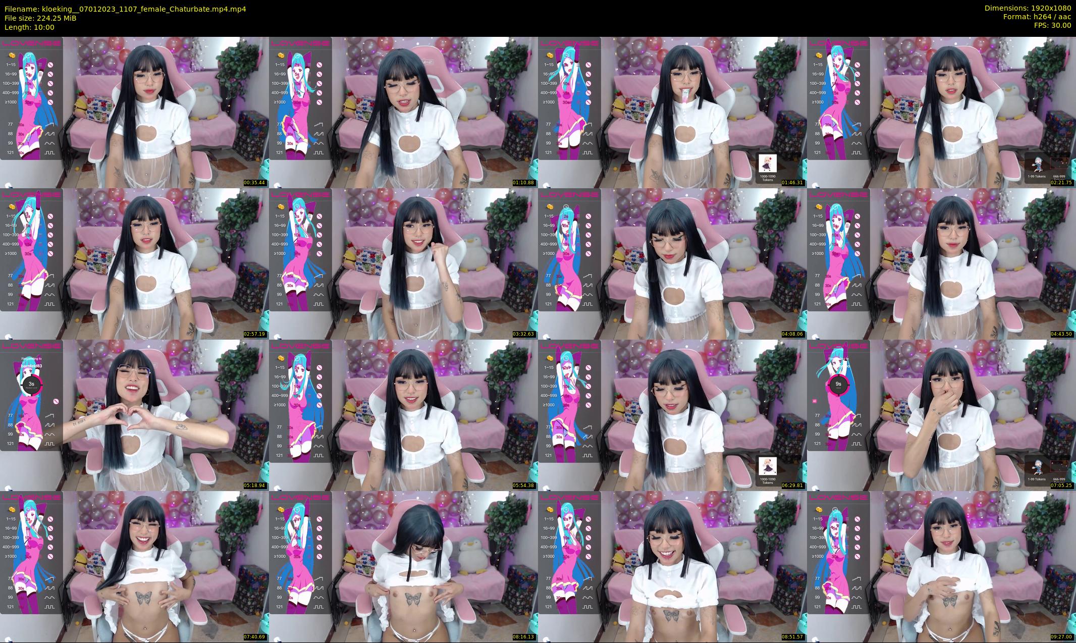kloeking_ — 10 minute Chaturbate female cam show recording, 1080p, Jan 7, 2023