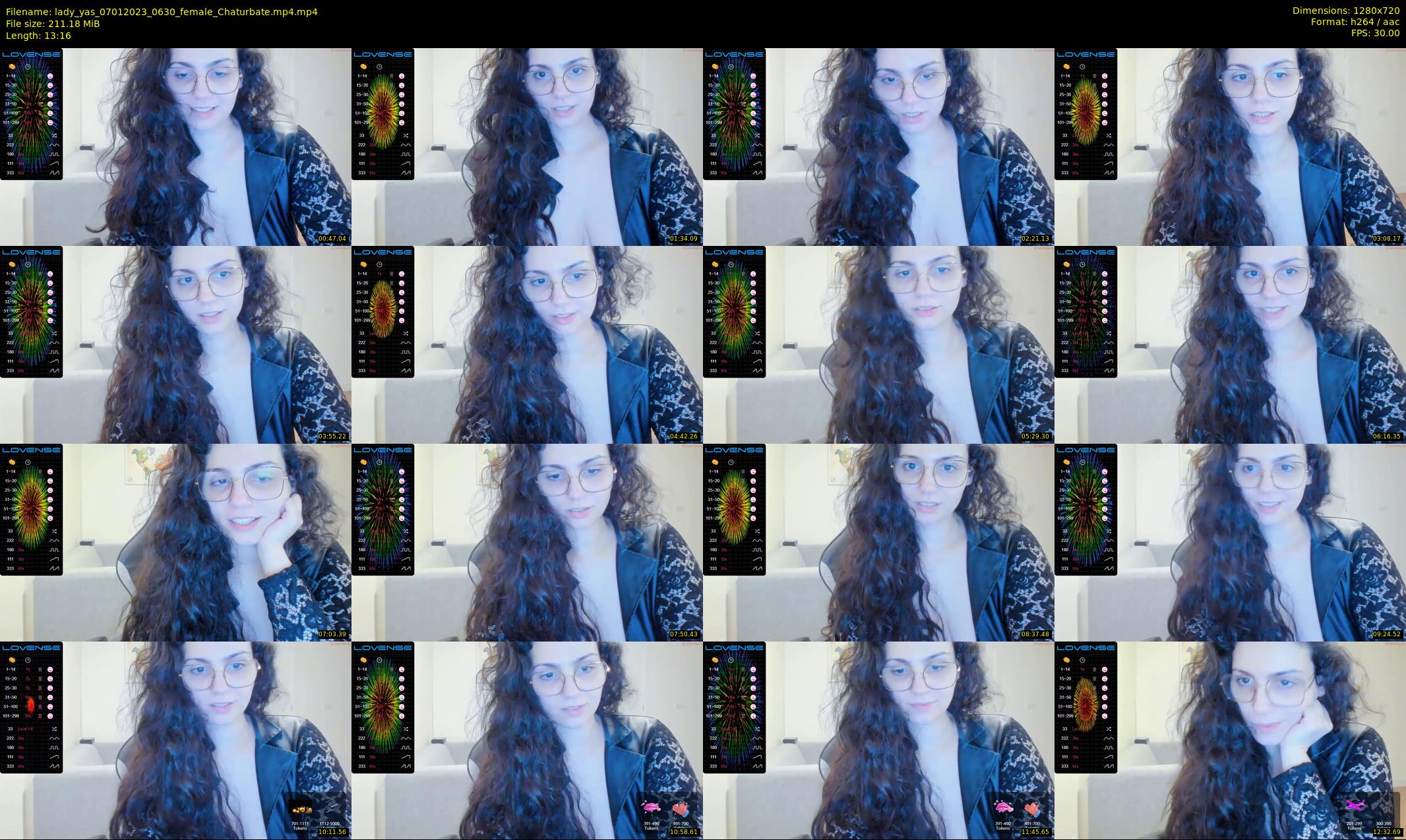 lady_yas — 14 minute Chaturbate female cam show recording, 720p, Jan 7, 2023