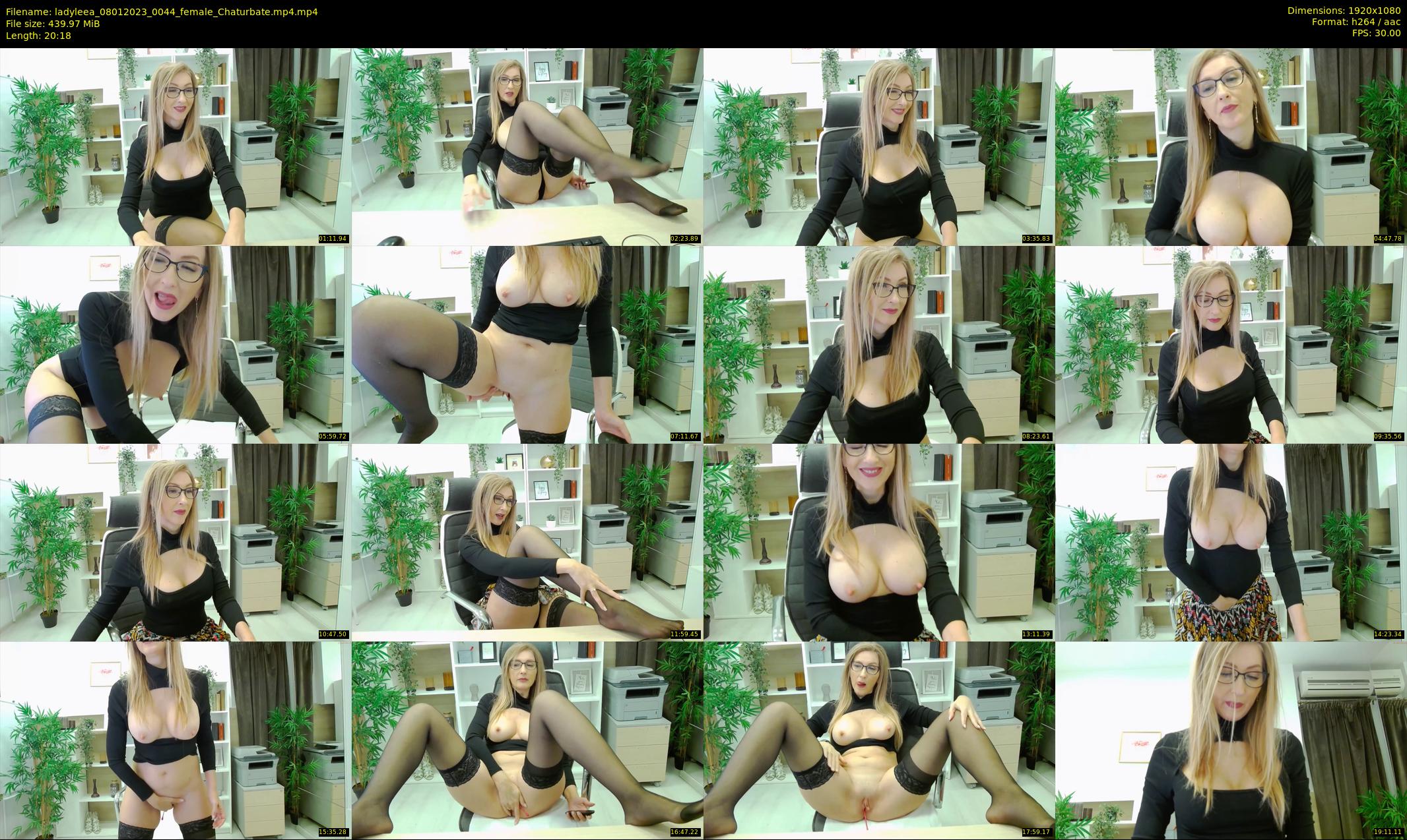 ladyleea — 21 minute Chaturbate female cam show recording, 1080p, Jan 8, 2023