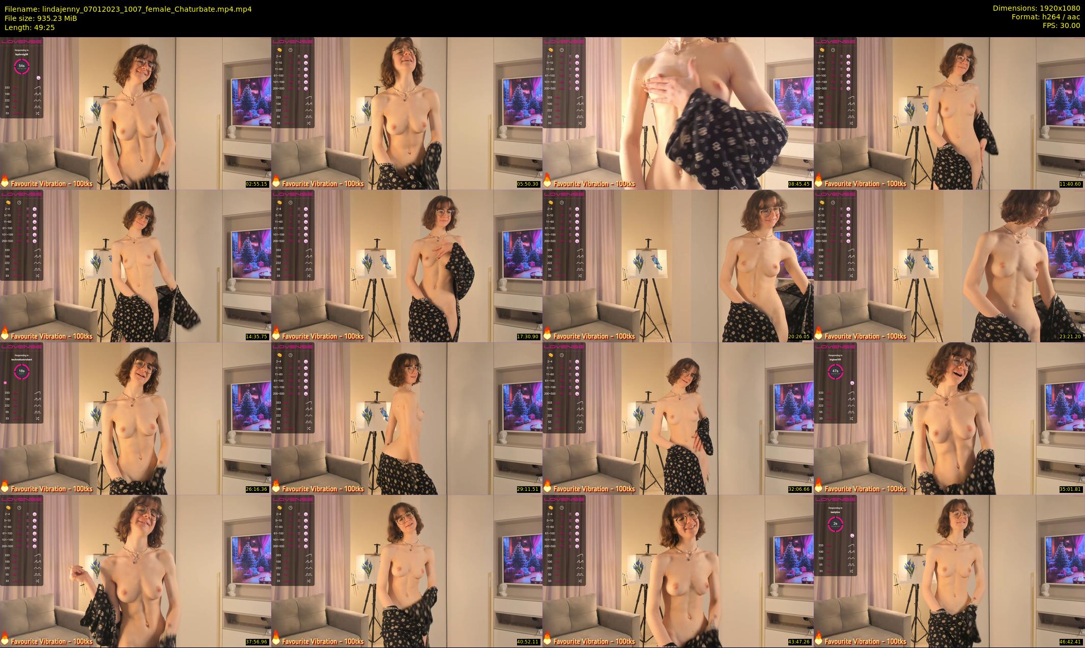 lindajenny — 50 minute Chaturbate couple cam show recording, 1080p, Jan 7, 2023