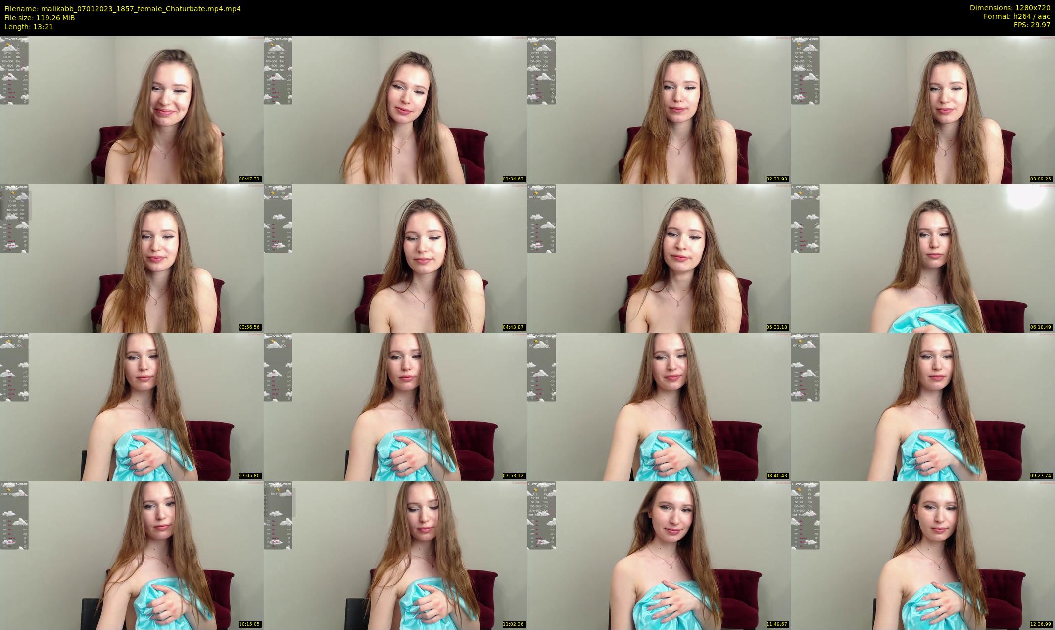 malikabb — 14 minute Chaturbate female cam show recording, 720p, Jan 7, 2023