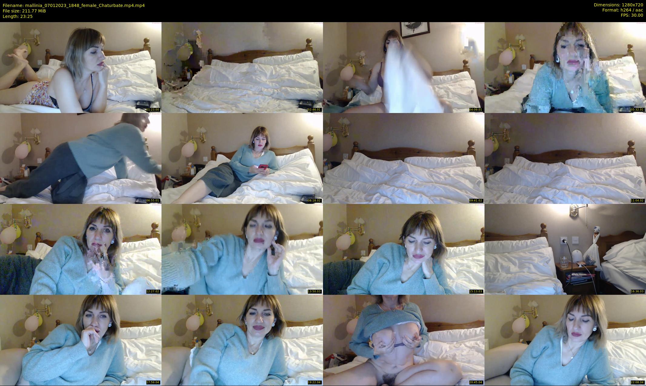 mallinia — 24 minute Chaturbate female cam show recording, 720p, Jan 7, 2023