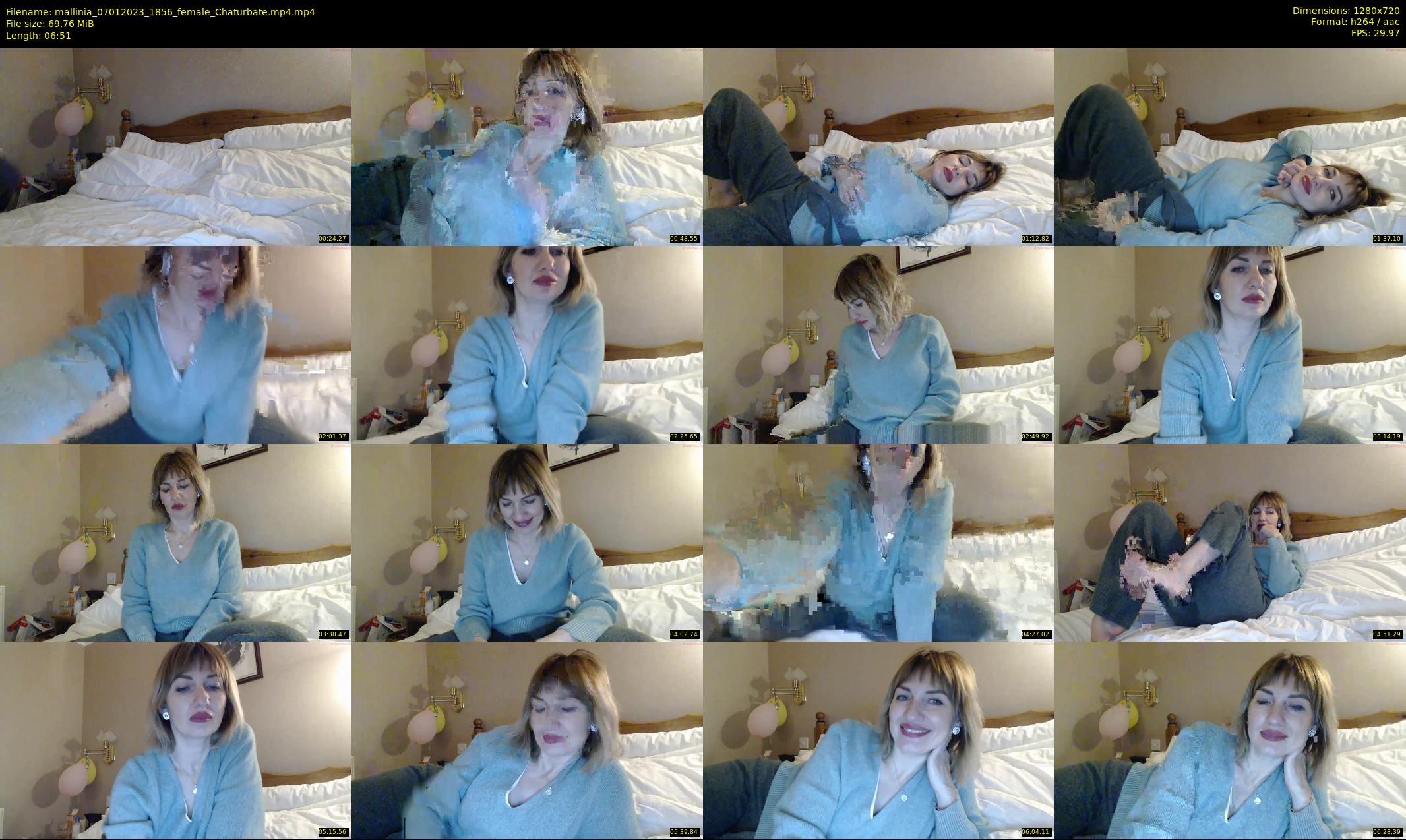 mallinia — 7 minute Chaturbate female cam show recording, 720p, Jan 7, 2023