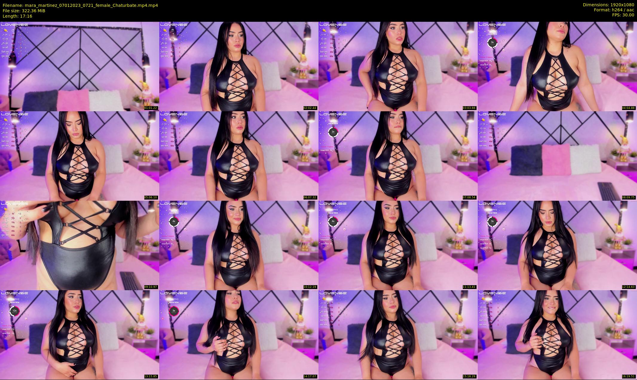 mara_martinez — 18 minute Chaturbate female cam show recording, 1080p, Jan 7, 2023
