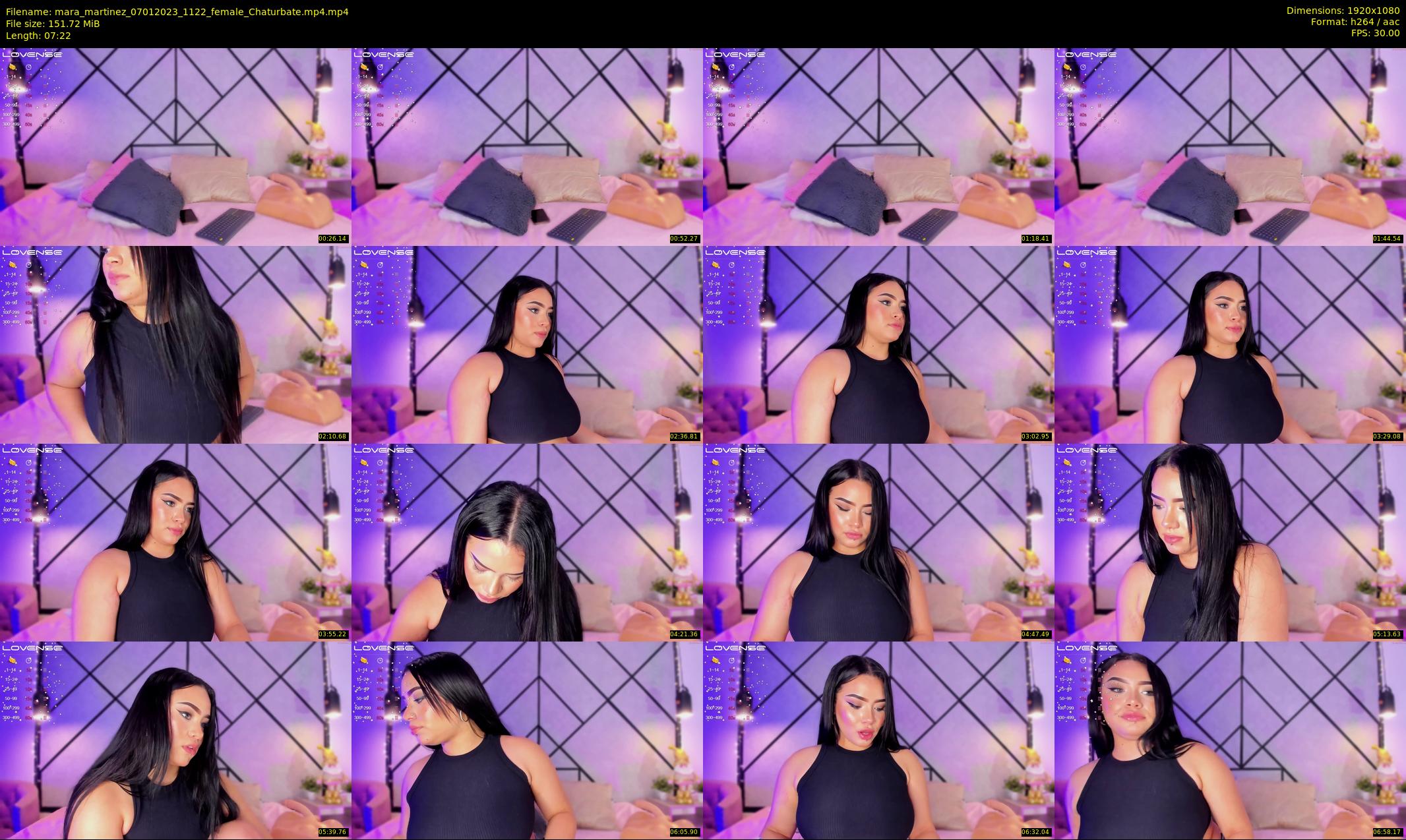 mara_martinez — 8 minute Chaturbate female cam show recording, 1080p, Jan 7, 2023