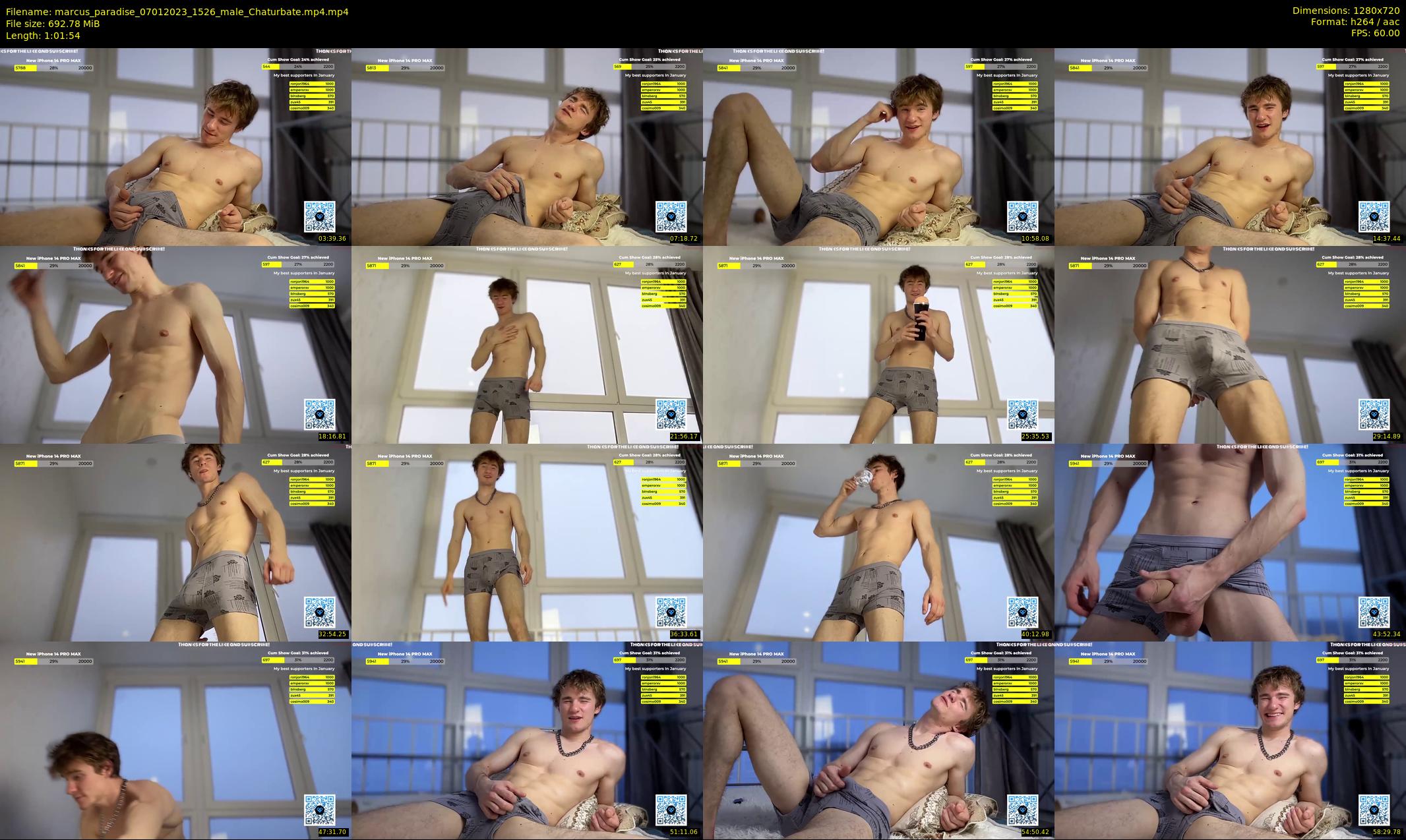 marcus_paradise — 62 minute Chaturbate male cam show recording, 720p, Jan 7, 2023
