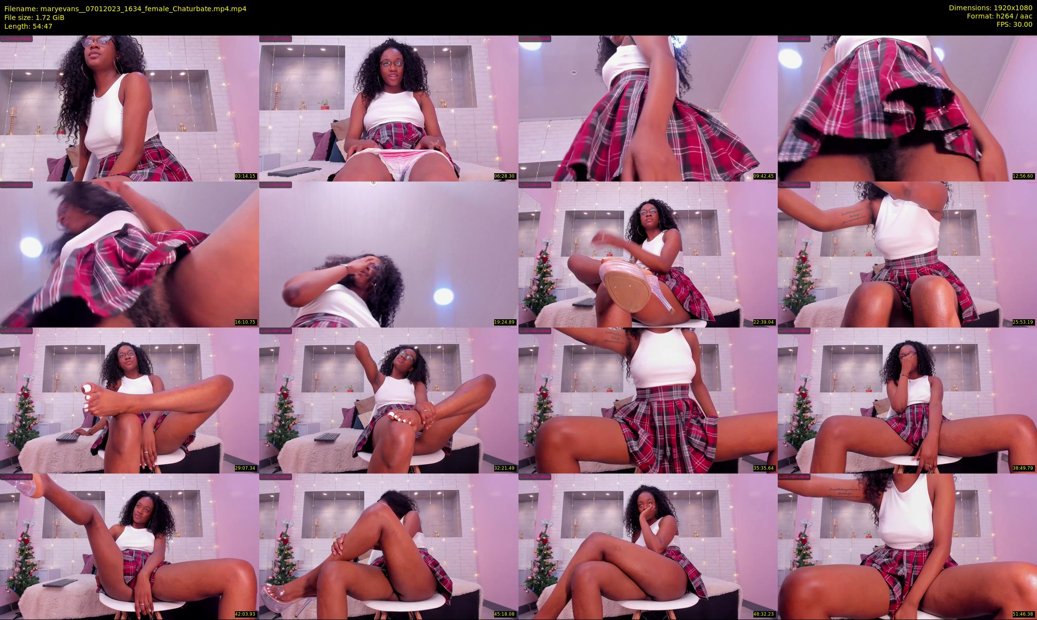 maryevans_ — 55 minute Chaturbate female cam show recording, 1080p, Jan 7, 2023