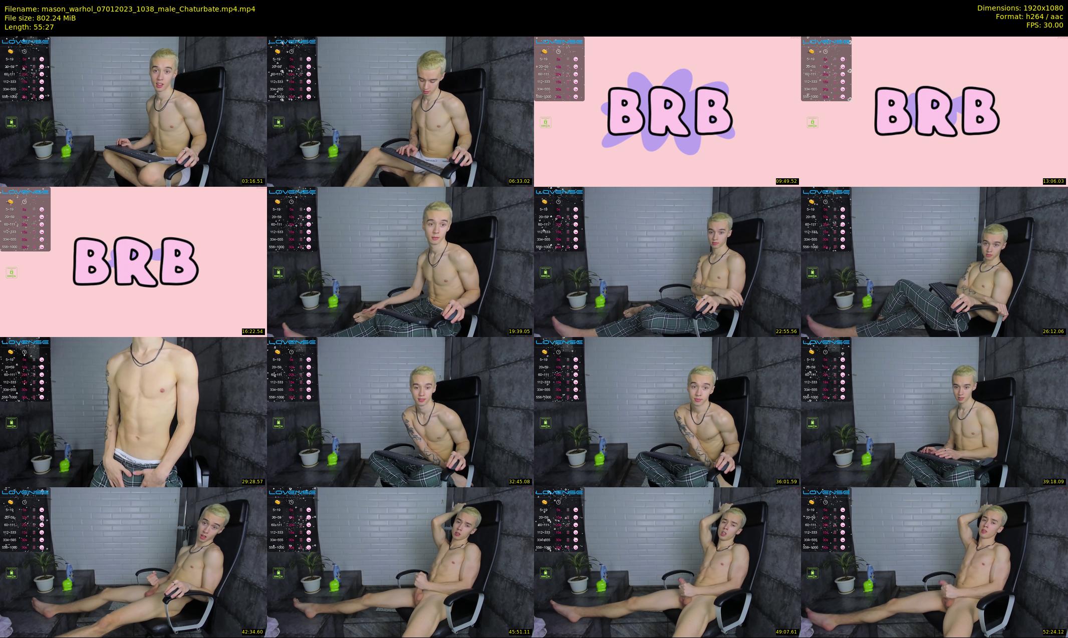 mason_warhol — 56 minute Chaturbate male cam show recording, 1080p, Jan 7, 2023