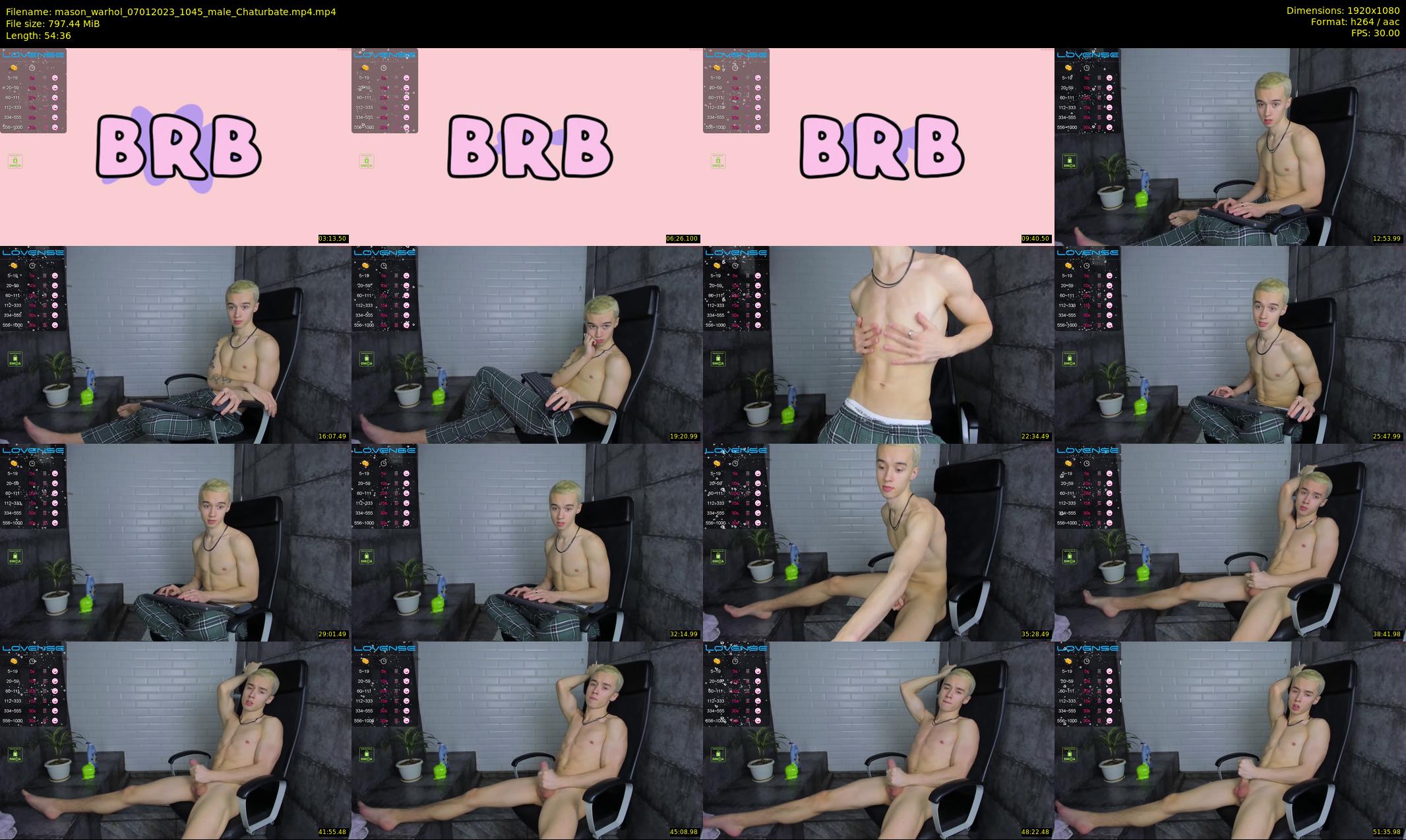 mason_warhol — 55 minute Chaturbate male cam show recording, 1080p, Jan 7, 2023