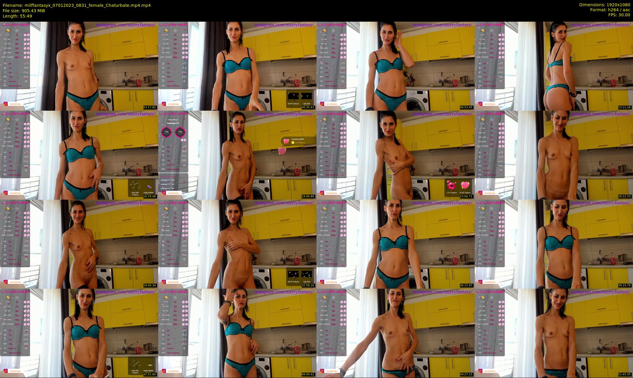 milffantasyx — 56 minute Chaturbate female cam show recording, 1080p, Jan 7, 2023