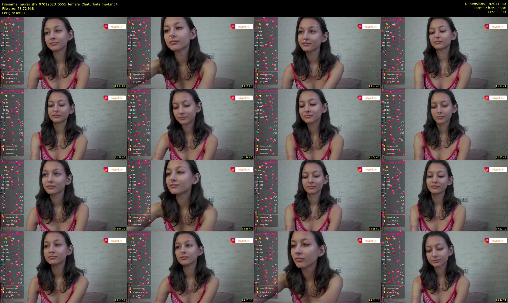 murai_shy — 6 minute Chaturbate female cam show recording, 1080p, Jan 7, 2023