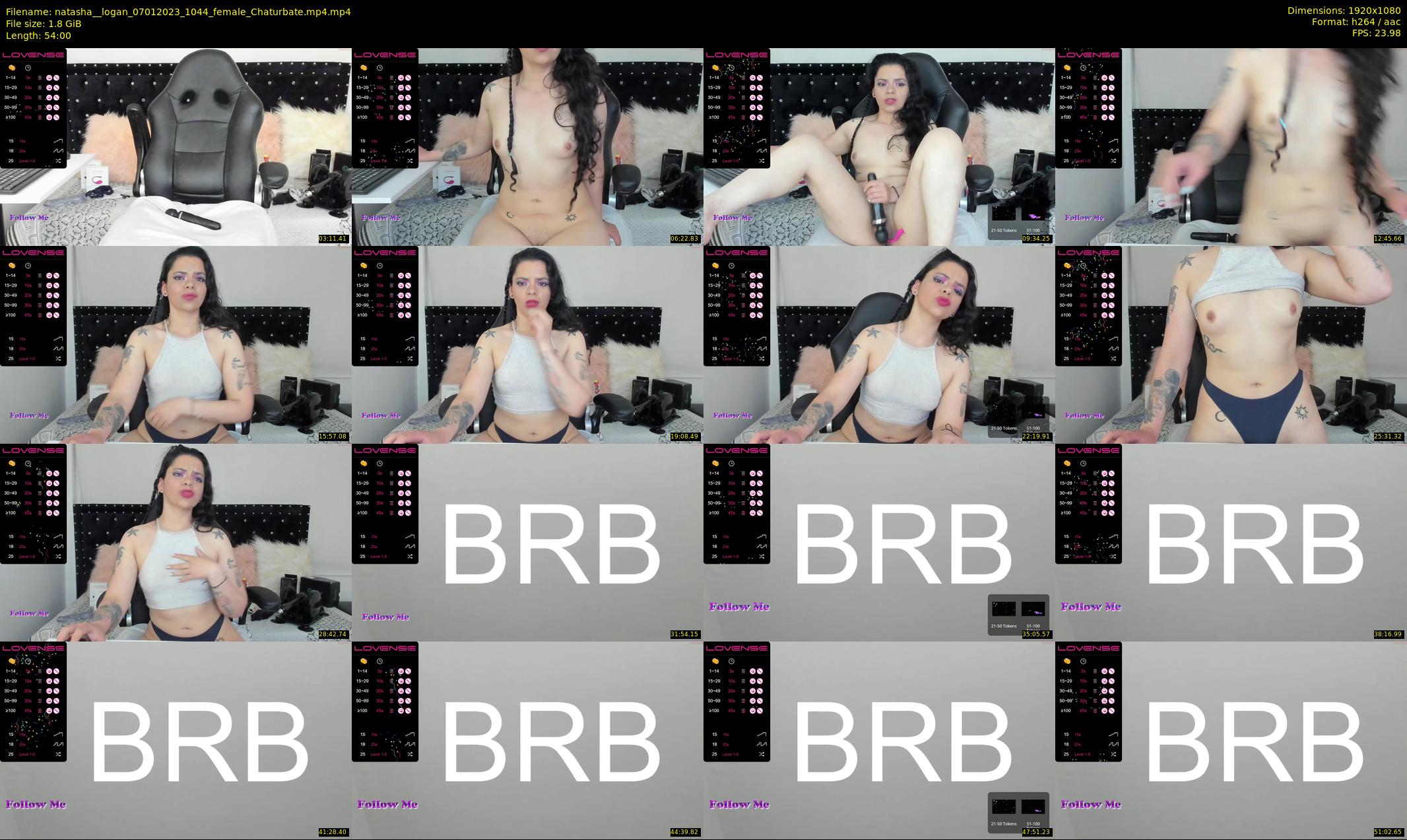natasha__logan — 54 minute Chaturbate female cam show recording, 1080p, Jan 7, 2023