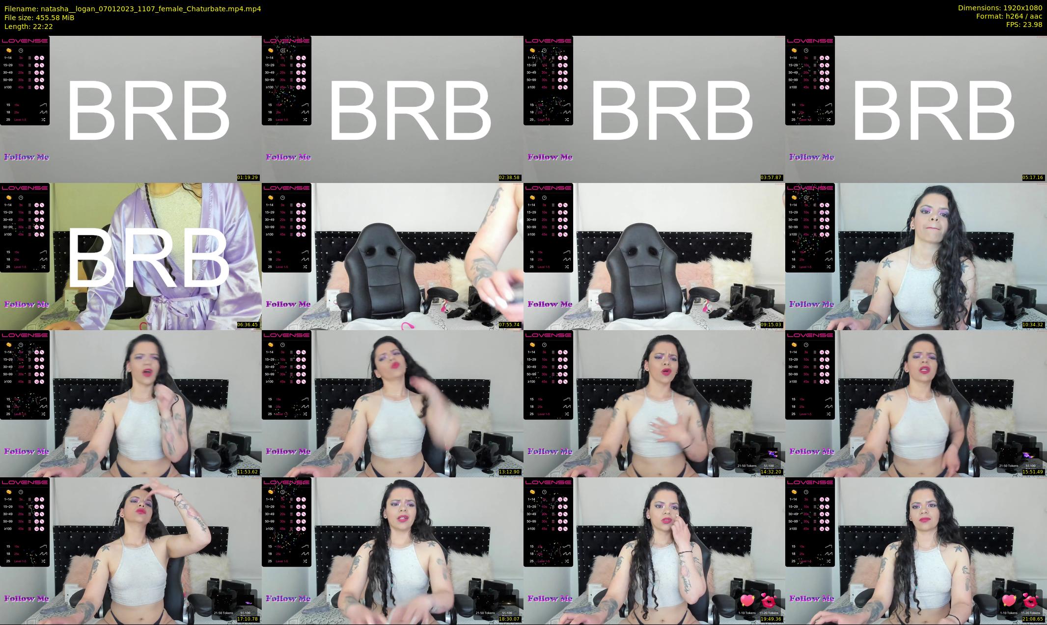 natasha__logan — 23 minute Chaturbate female cam show recording, 1080p, Jan 7, 2023