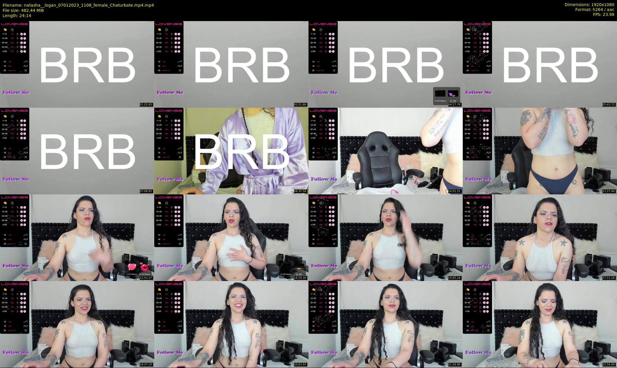 natasha__logan — 25 minute Chaturbate female cam show recording, 1080p, Jan 7, 2023
