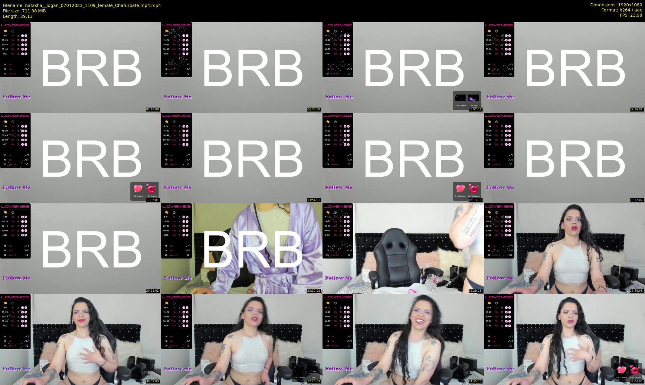 natasha__logan — 40 minute Chaturbate female cam show recording, 1080p, Jan 7, 2023