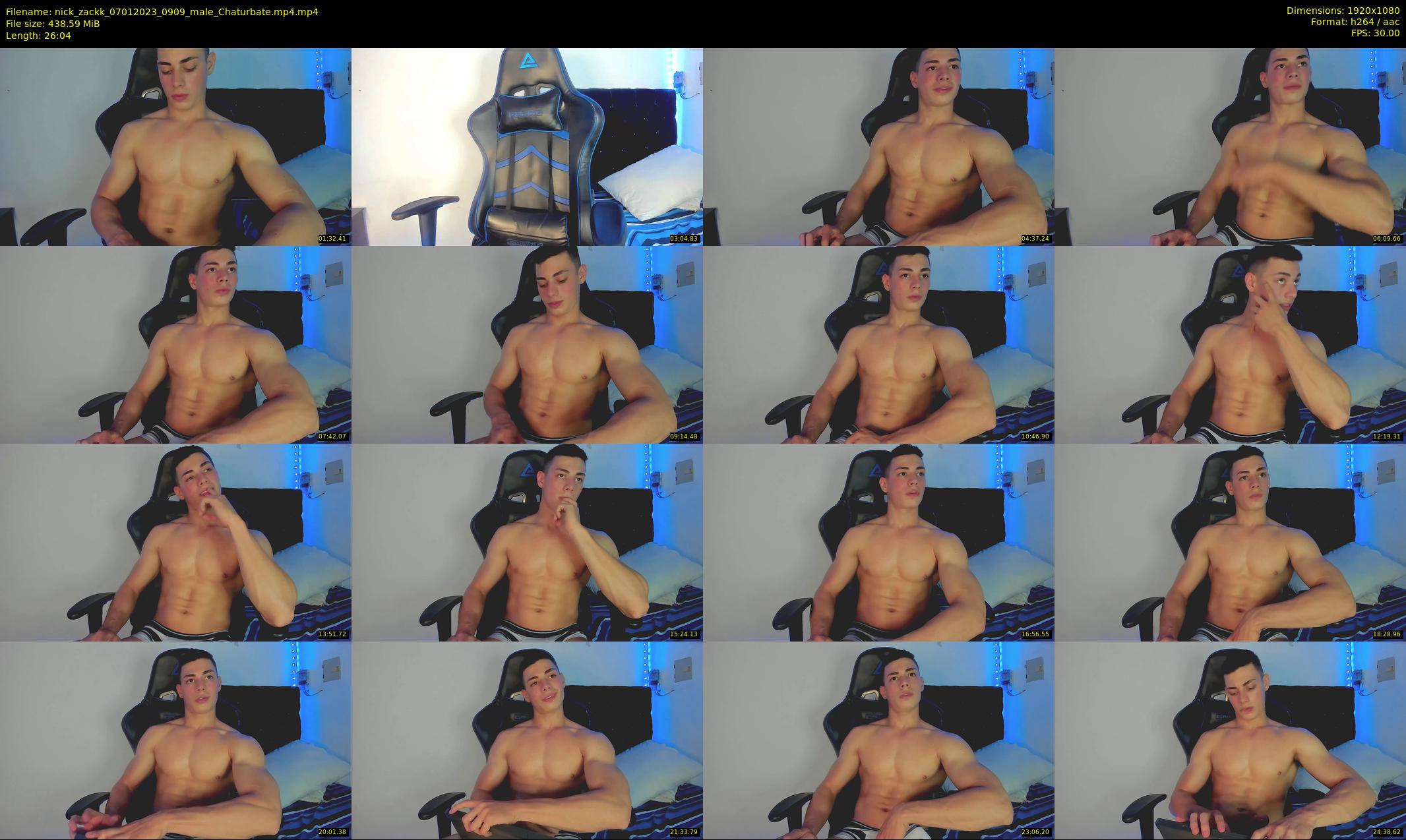 nick_zackk — 27 minute Chaturbate male cam show recording, 1080p, Jan 7, 2023
