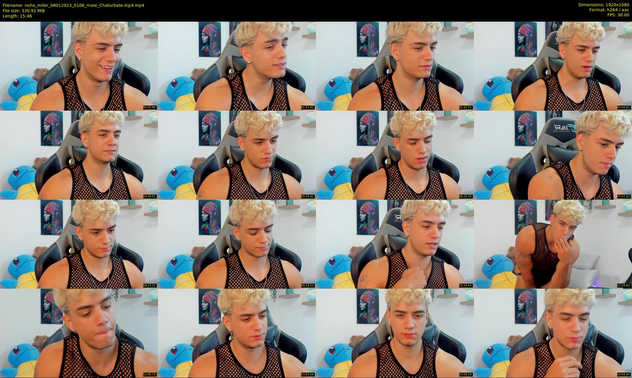 noha_miler — 16 minute Chaturbate male cam show recording, 1080p, Jan 8, 2023