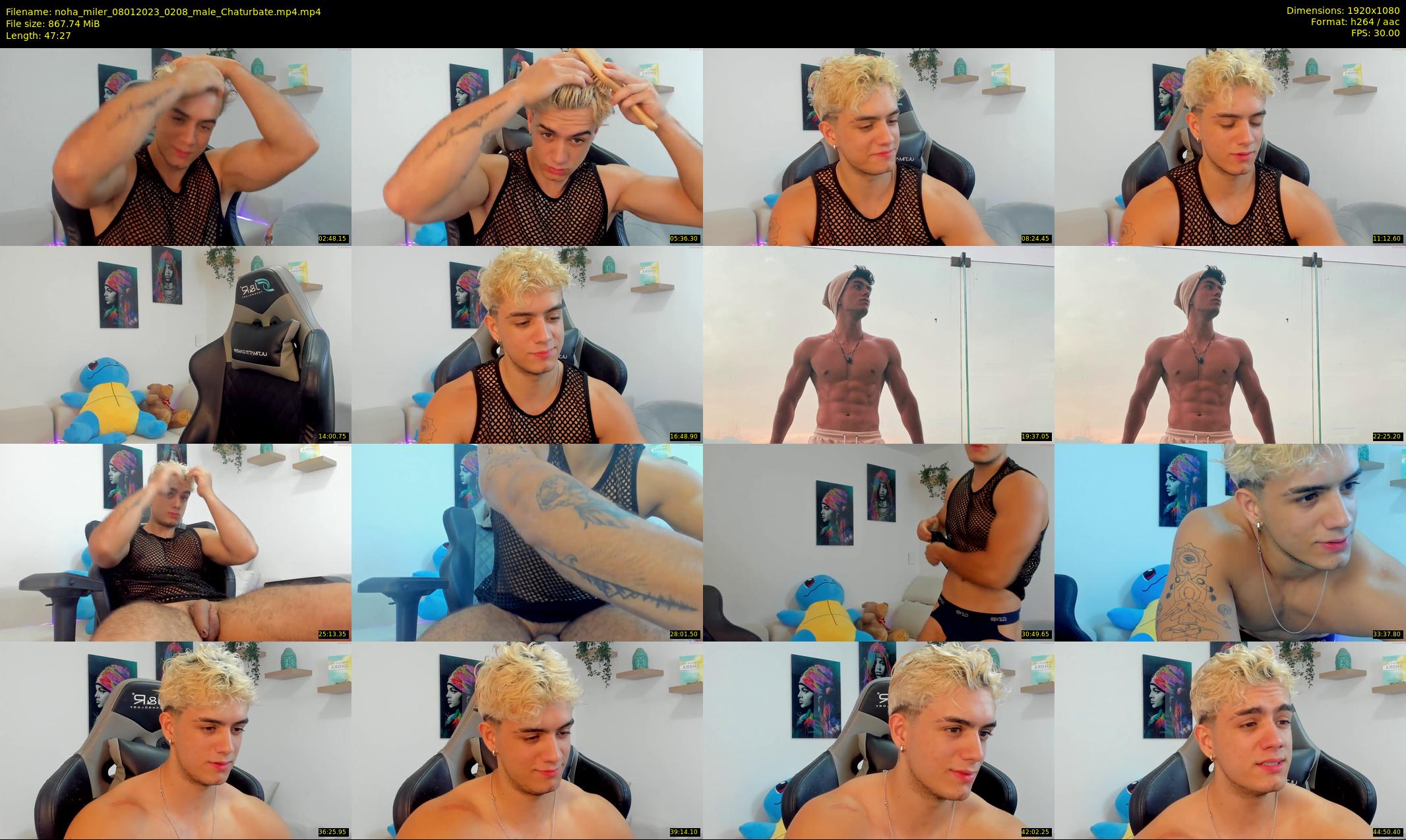 noha_miler — 48 minute Chaturbate male cam show recording, 1080p, Jan 8, 2023